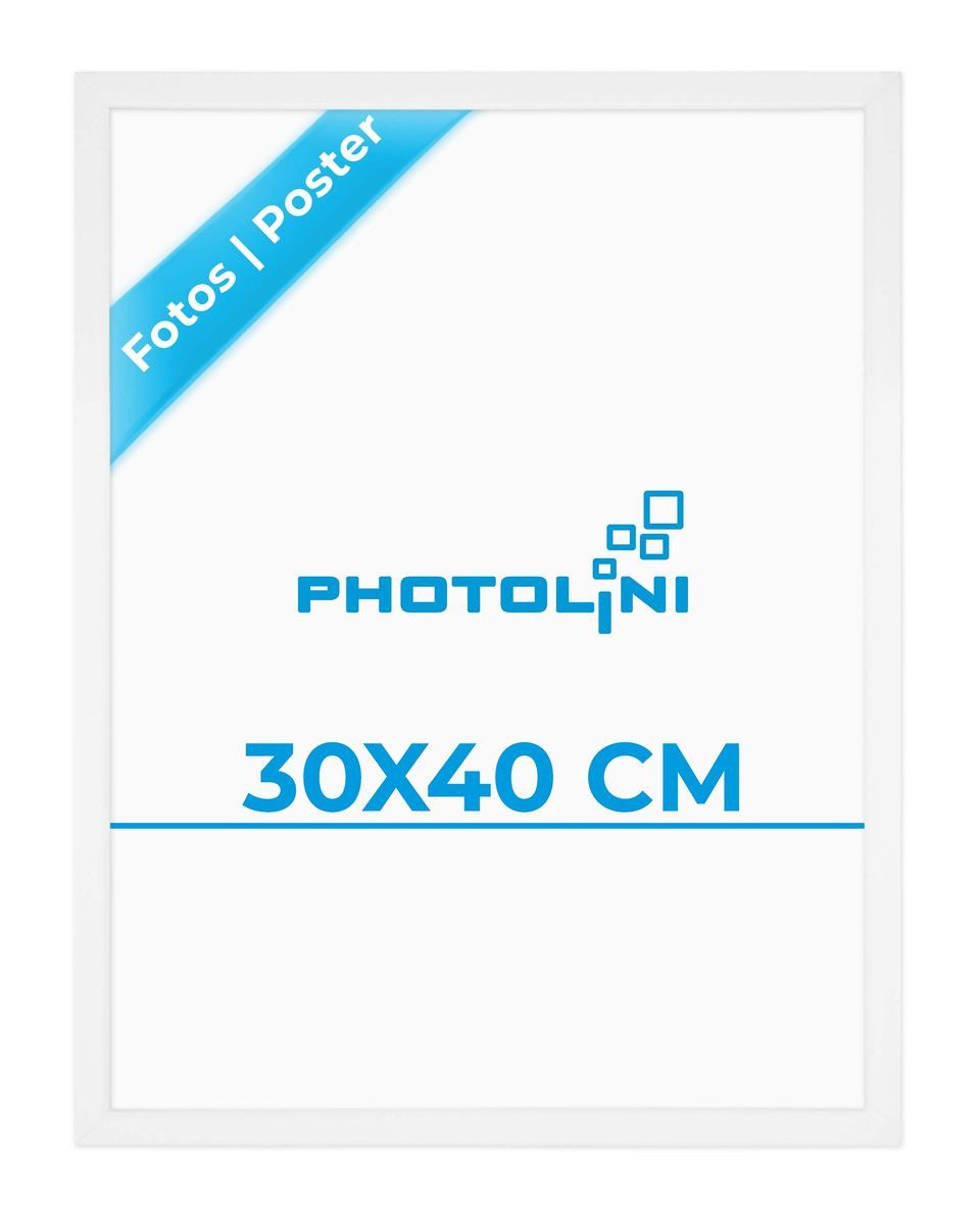 PHOTOLINI Bilderrahmen Poster-Einzelrahmen Modern Schmal, (1 Rahmen) günstig online kaufen