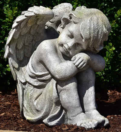 MystiCalls Engelfigur »Dekofigur Engel - Engelfigur Dekoration Gartenfigur Garten Grabengel Allerheiligen«
