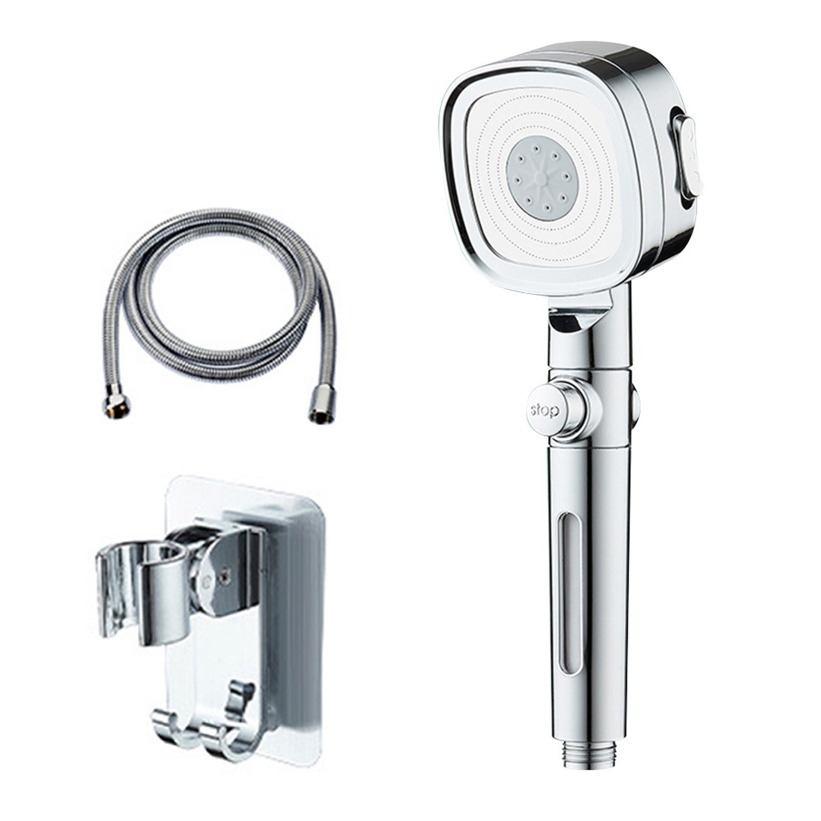 MODFU Handbrause Hochdruck Duschkopf Sparduschkopf Regendusche, (Wasserspar günstig online kaufen