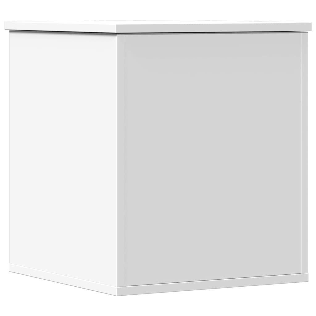 vidaXL Aufbewahrungsbox Truhe Weiß 40x42x46 cm Holzwerkstoff (1 St)