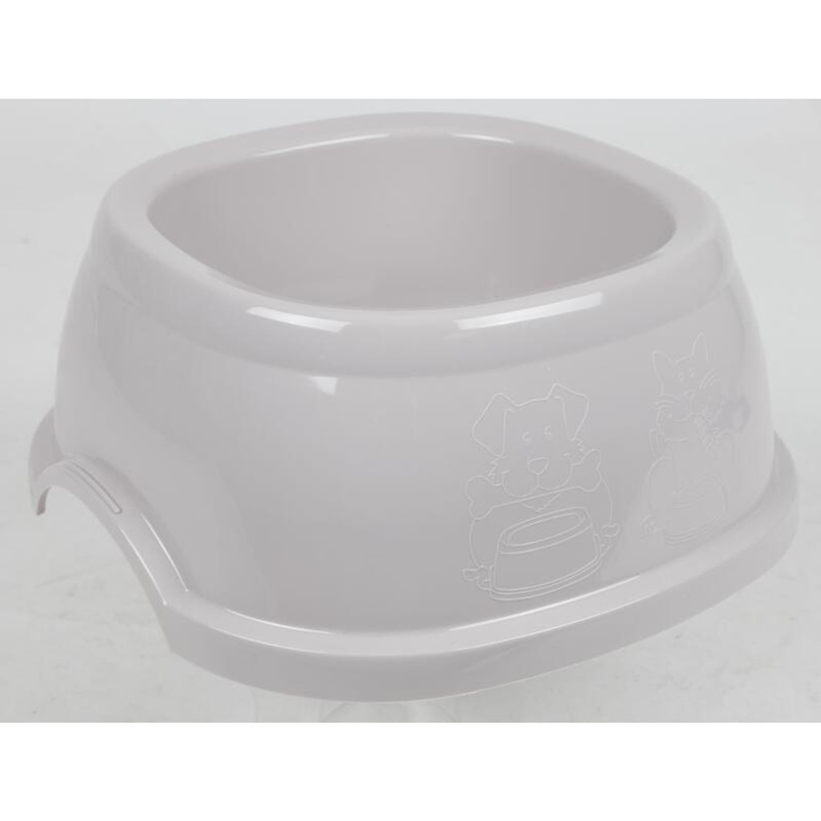 Stefanplast Futternapf 12x Futternapf 3L Weiß Hunde Katze Rutschfest Fresstrog Wasser Station