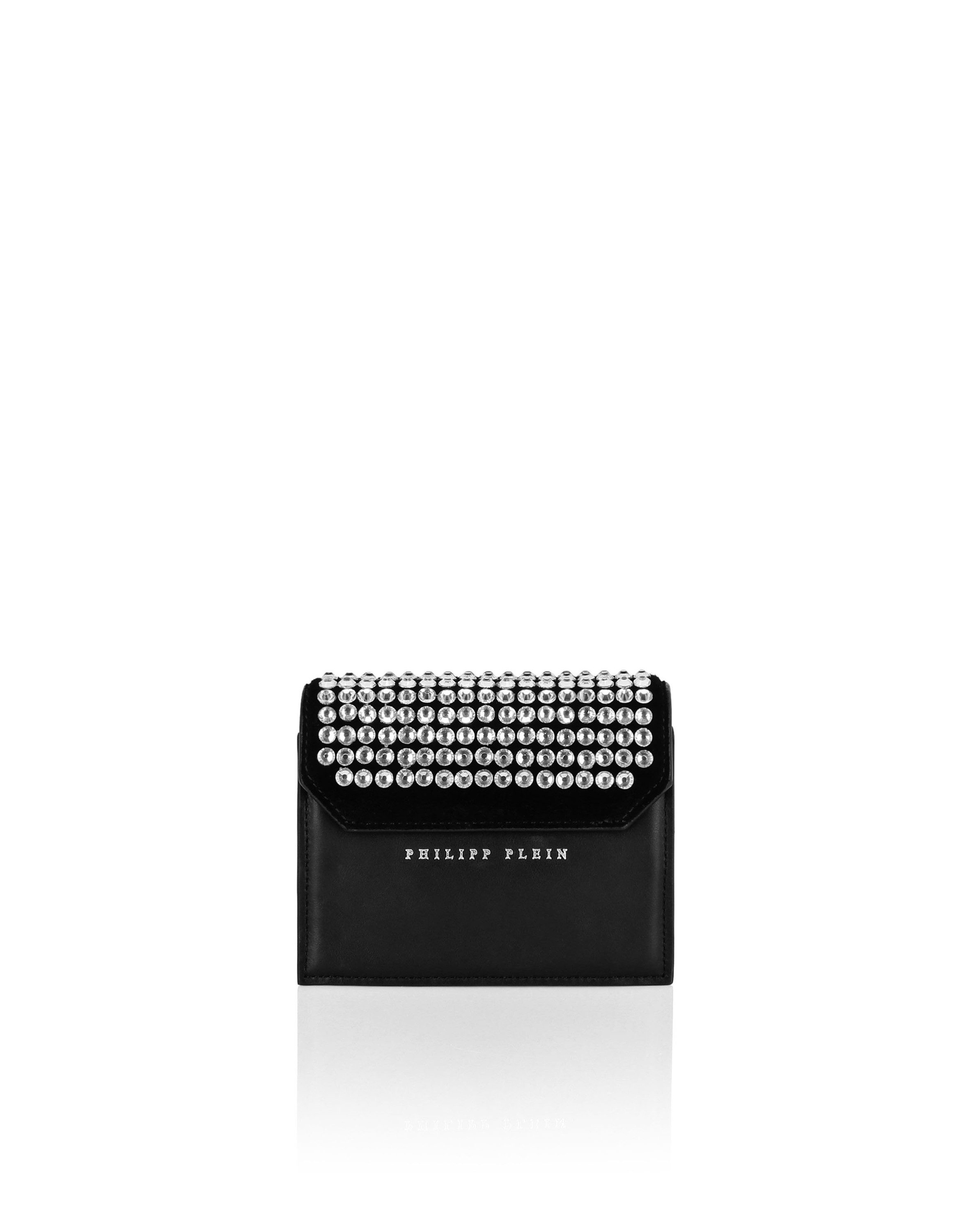 PHILIPP PLEIN Schultertasche Skull Mit Schmucksteinen