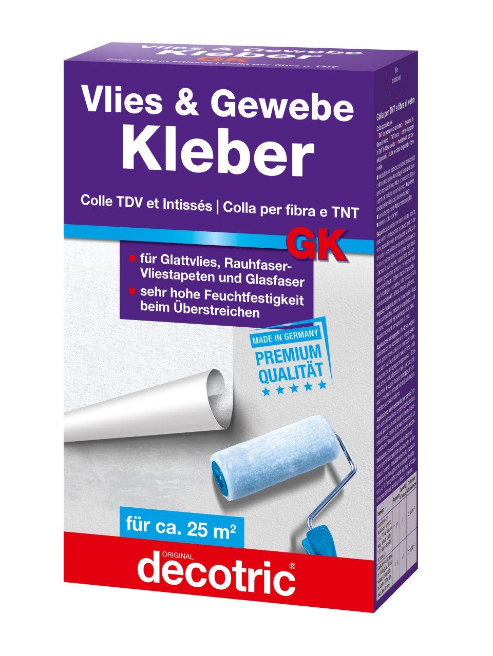 decotric® Kleister Decotric Vlies und Gewebe Kleber GK 500 g günstig online kaufen