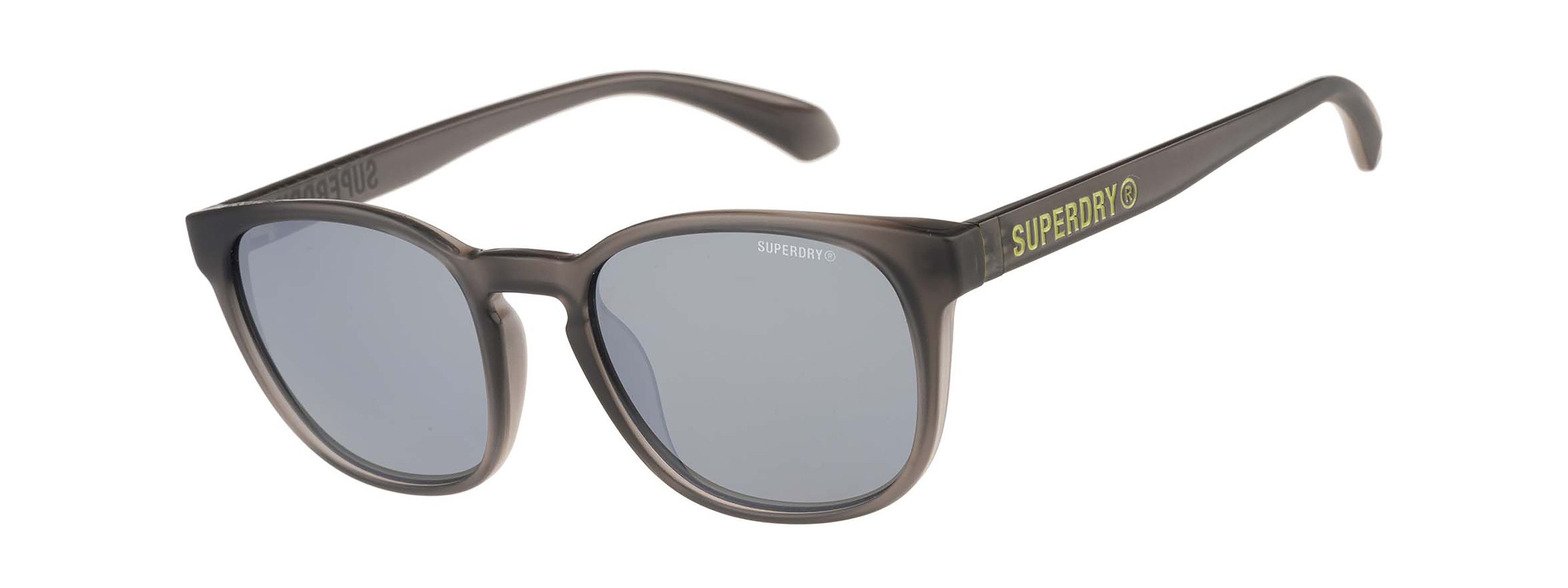 Superdry Sonnenbrille Modell 996097 Form Karree/Soft, Logoschriftzug auf Bügel, Injectionfassung