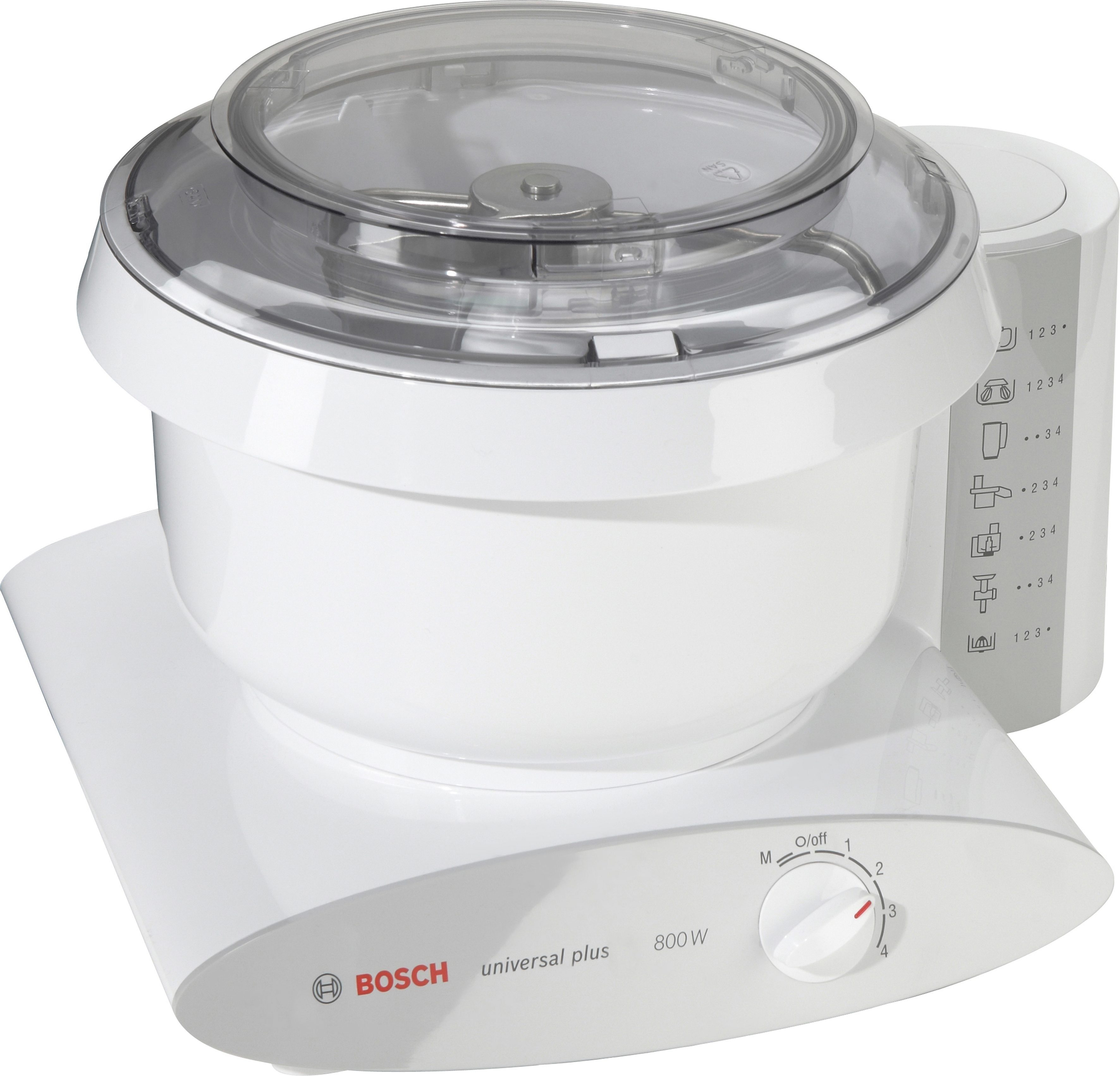 BOSCH Küchenmaschine Universal Plus MUM6 N11, 800 W, 6,2 l Schüssel