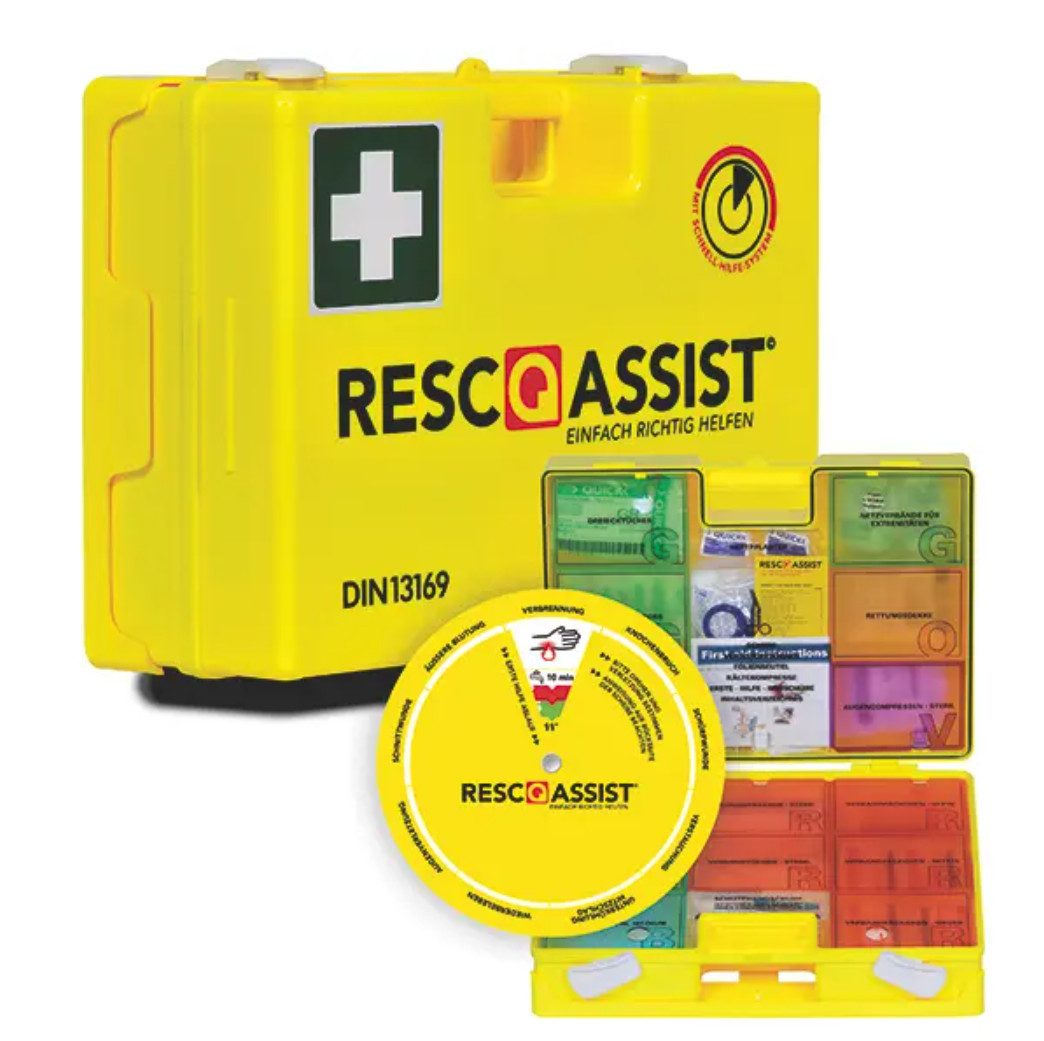 Erste-Hilfe-Koffer Resc-Q-Assist Q100 Erste-Hilfe-Koffer nach DIN 13169