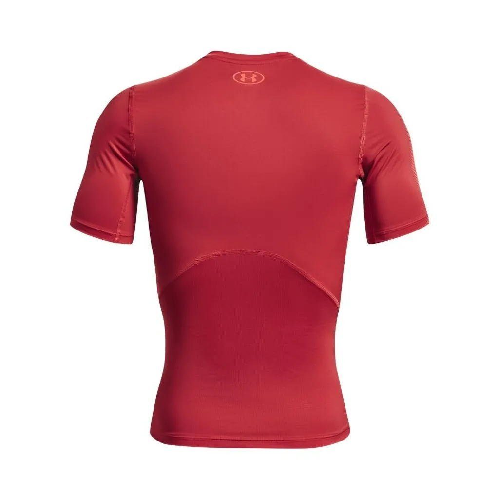 Shirt Herren Under Kurzarm Rot Funktionsshirt Novelty Armour® HeatGear