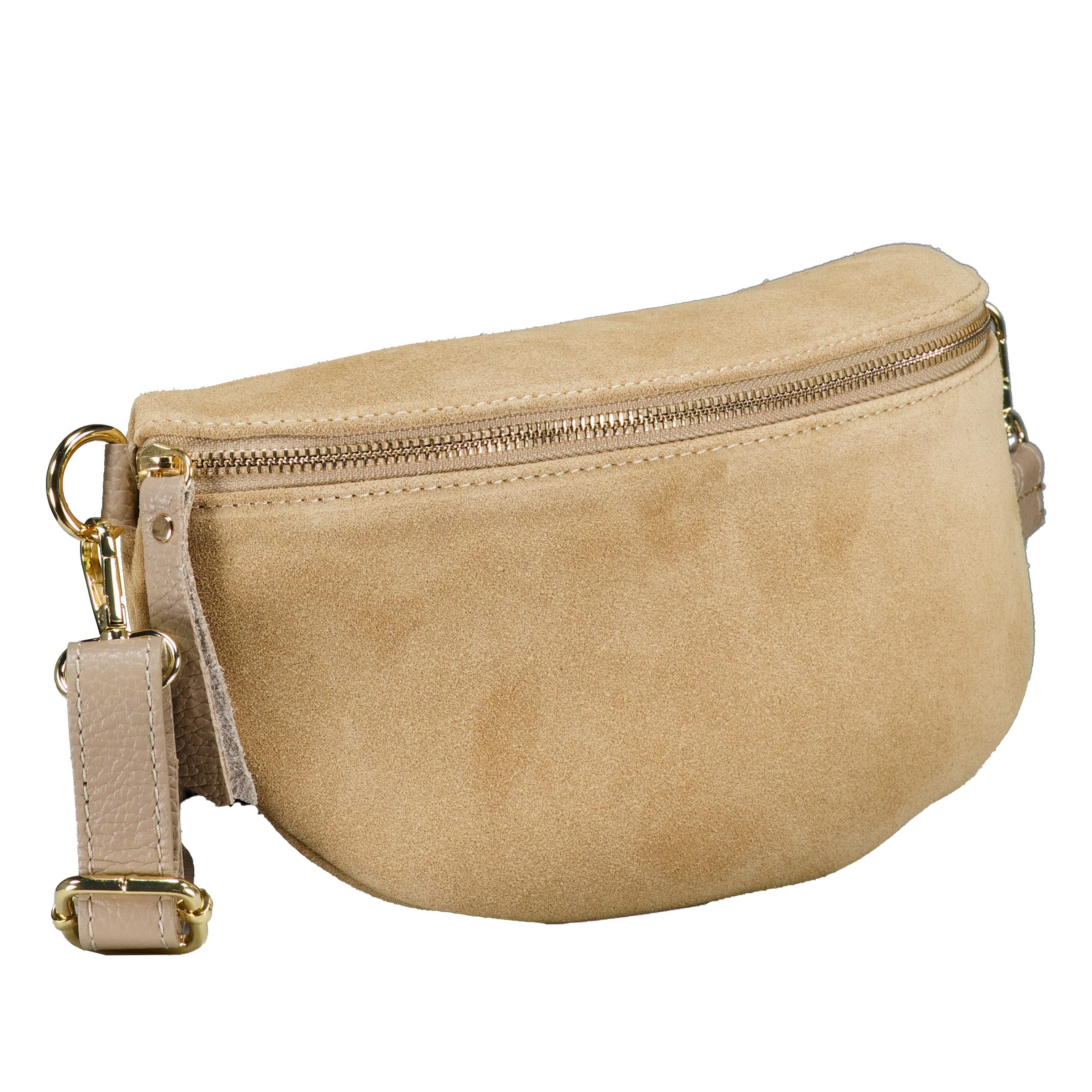 Hausfelder Manufaktur Gürteltasche Velours