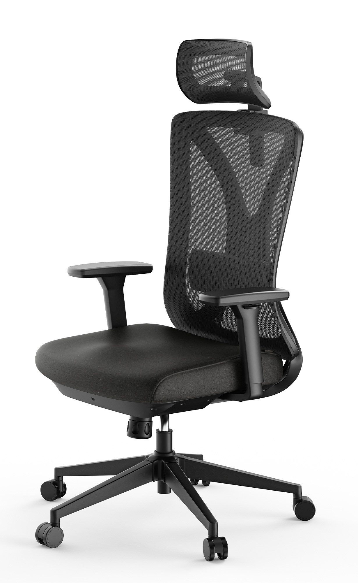 Ergolutions Bürostuhl ergonomisch VITA Mesh Schreibtischstuhl, 5 Jahre Garantie / Mesh Rückenlehne / Lumbalstütze / Schiebesitz