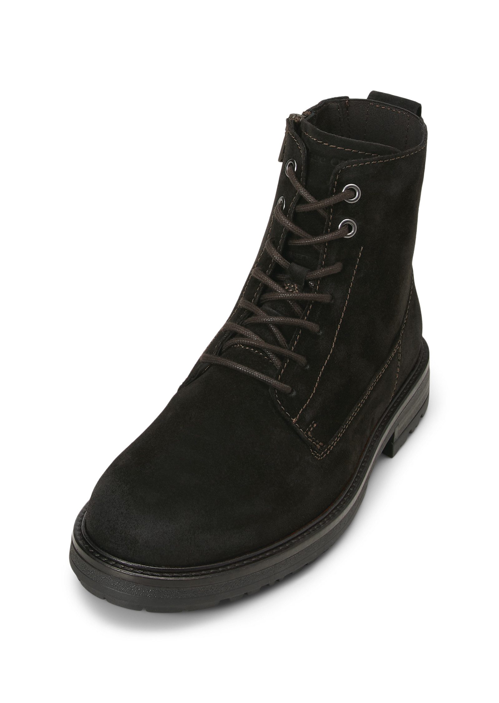 Marc O'Polo aus weichem Veloursleder Stiefelette