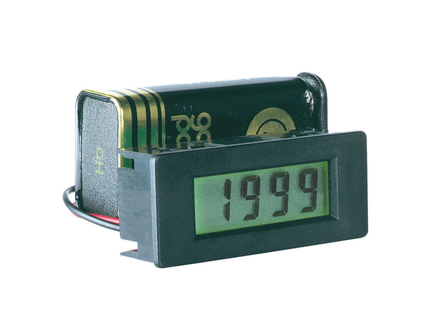 PeakTech Spannungsprüfer Digitales Einbaumodul LCD 8 mm Ziffernhöhe 200 mV DC