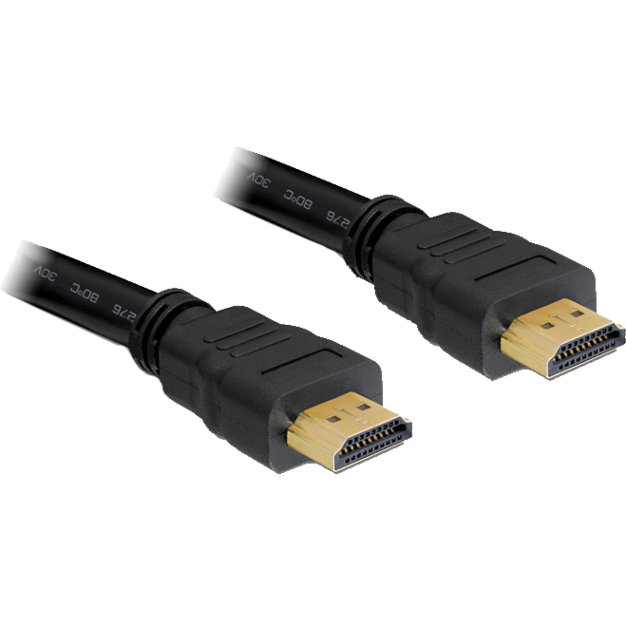 DeLOCK Kabel HDMI-A Stecker > HDMI-A Stecker, (20 HDMI-Kabel