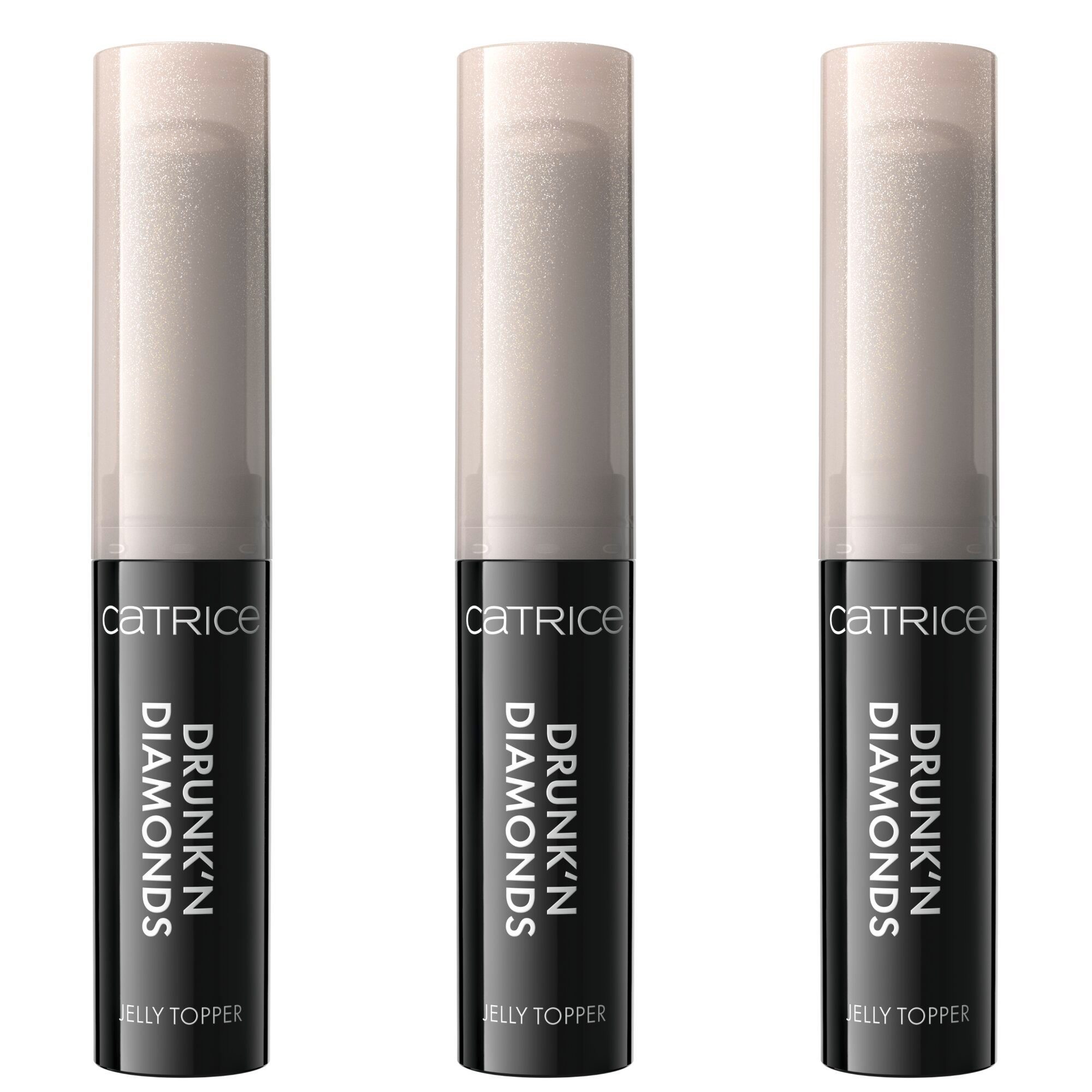 Catrice Lidschatten Drunk'n Diamonds Jelly Topper, 3-tlg.