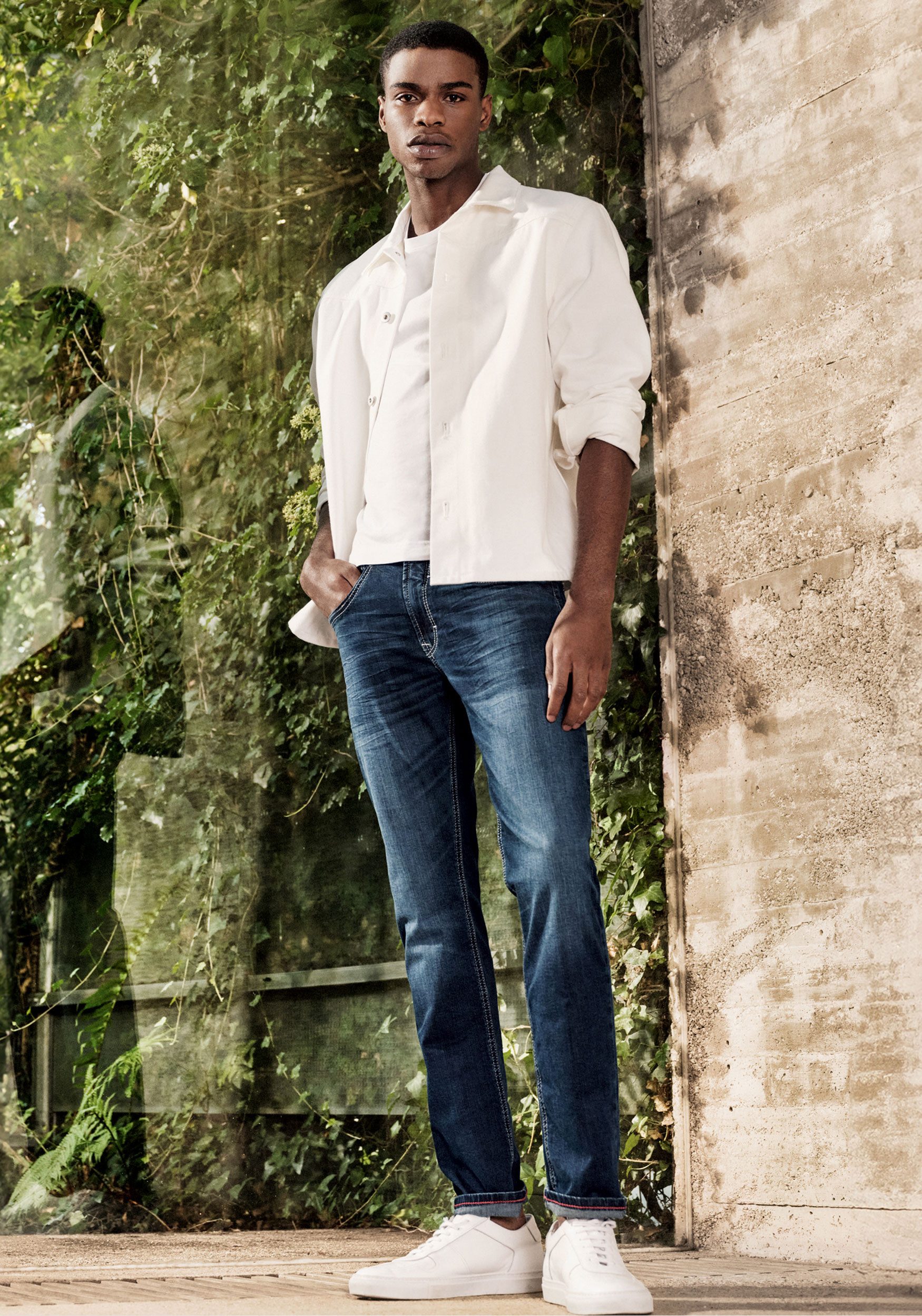 MAC 5-Pocket-Jeans Arne Pipe Sommerjeans Light Weight Stretch