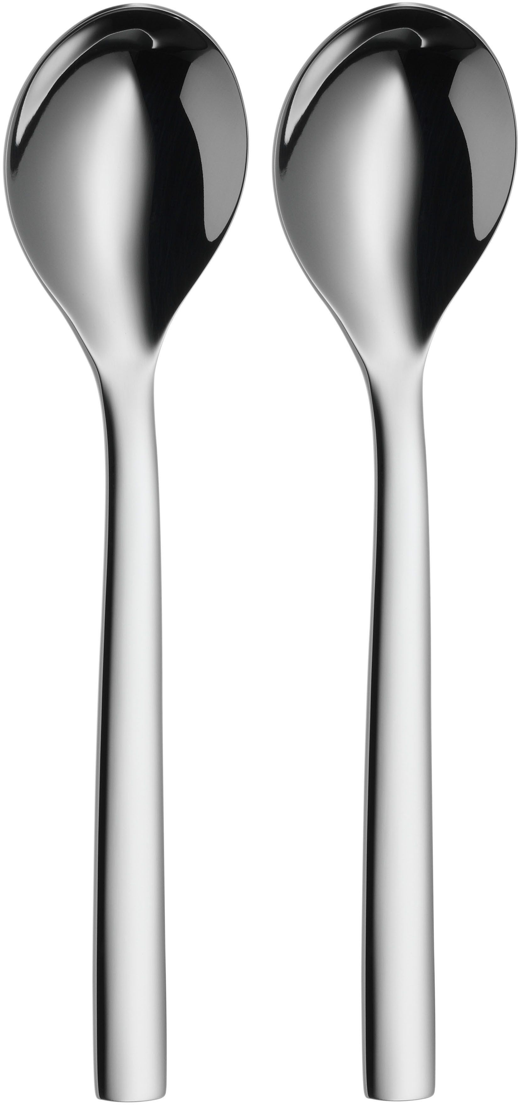 WMF Besteck-Set Nuova (2-tlg), 2 Personen, Cromargan® Edelstahl Rostfrei 18/10, 2-tlg., 16,5 cm, Cromargan Edelstahl rostfrei, Geschenkverpackung
