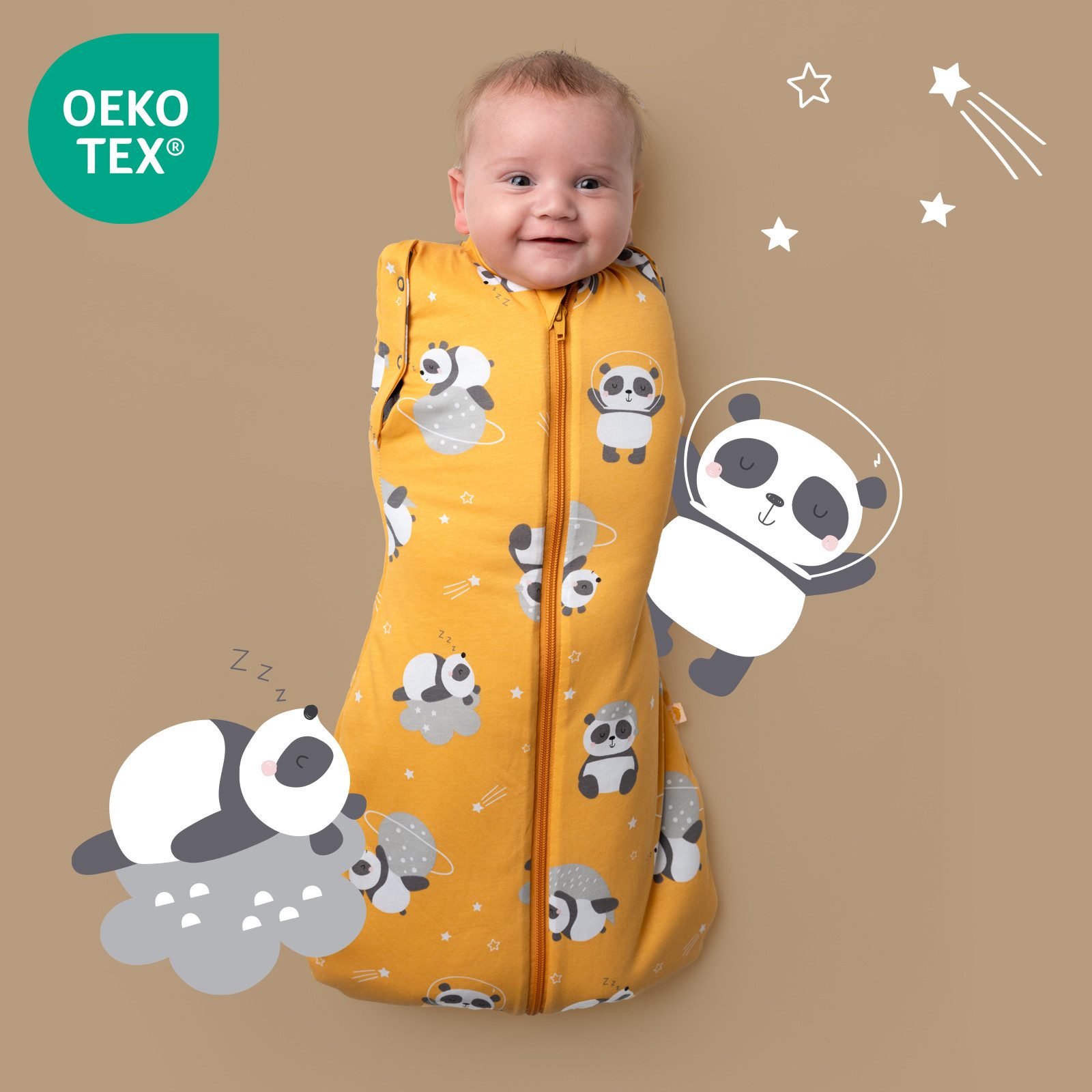 Schlummersack Kinderschlafsack Babyschlafsack,Pucksack, Swaddle 1.0 Tog günstig online kaufen
