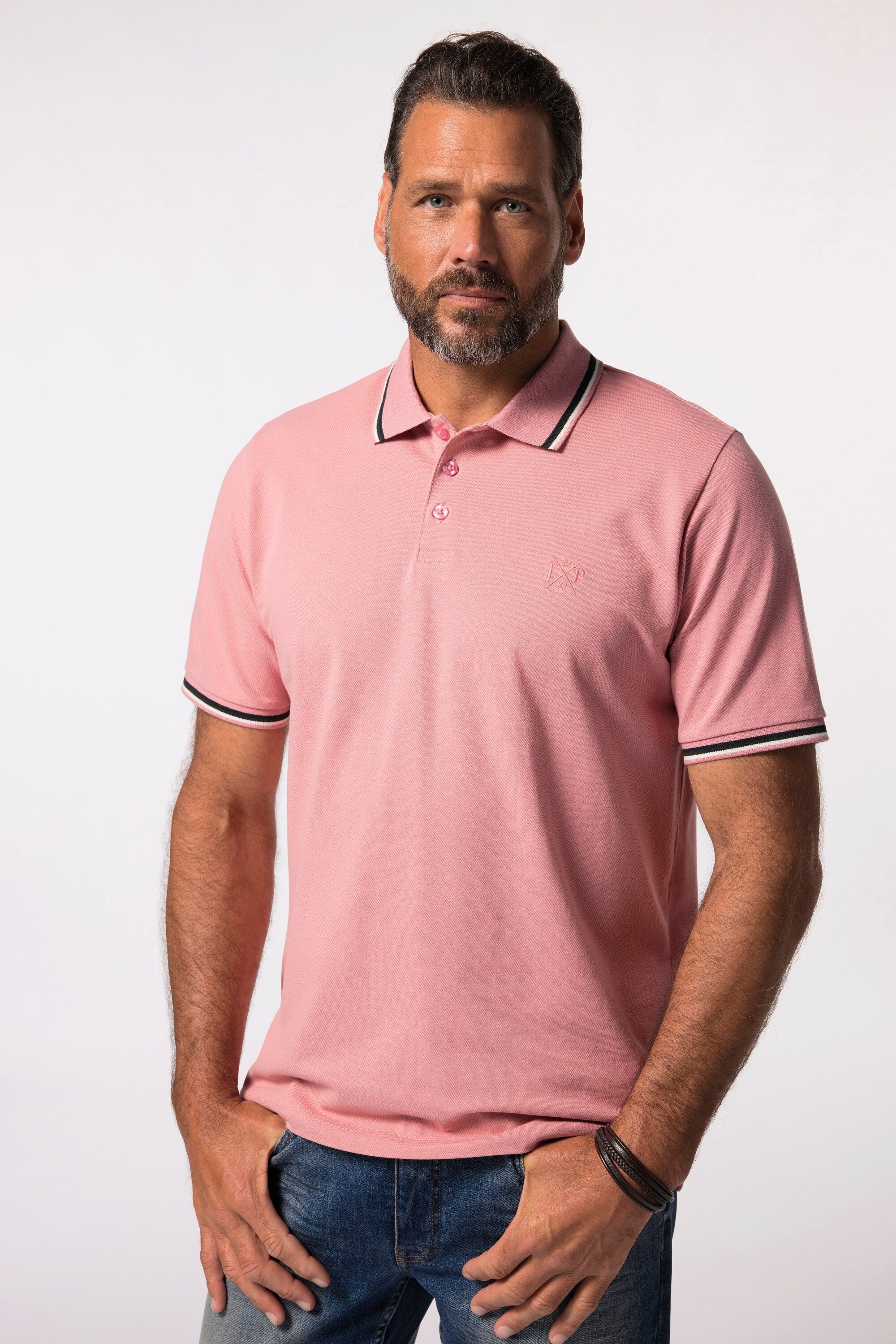 Poloshirt JP1880 Polo-Shirt FLEXNAMIC® Halbarm Piqué