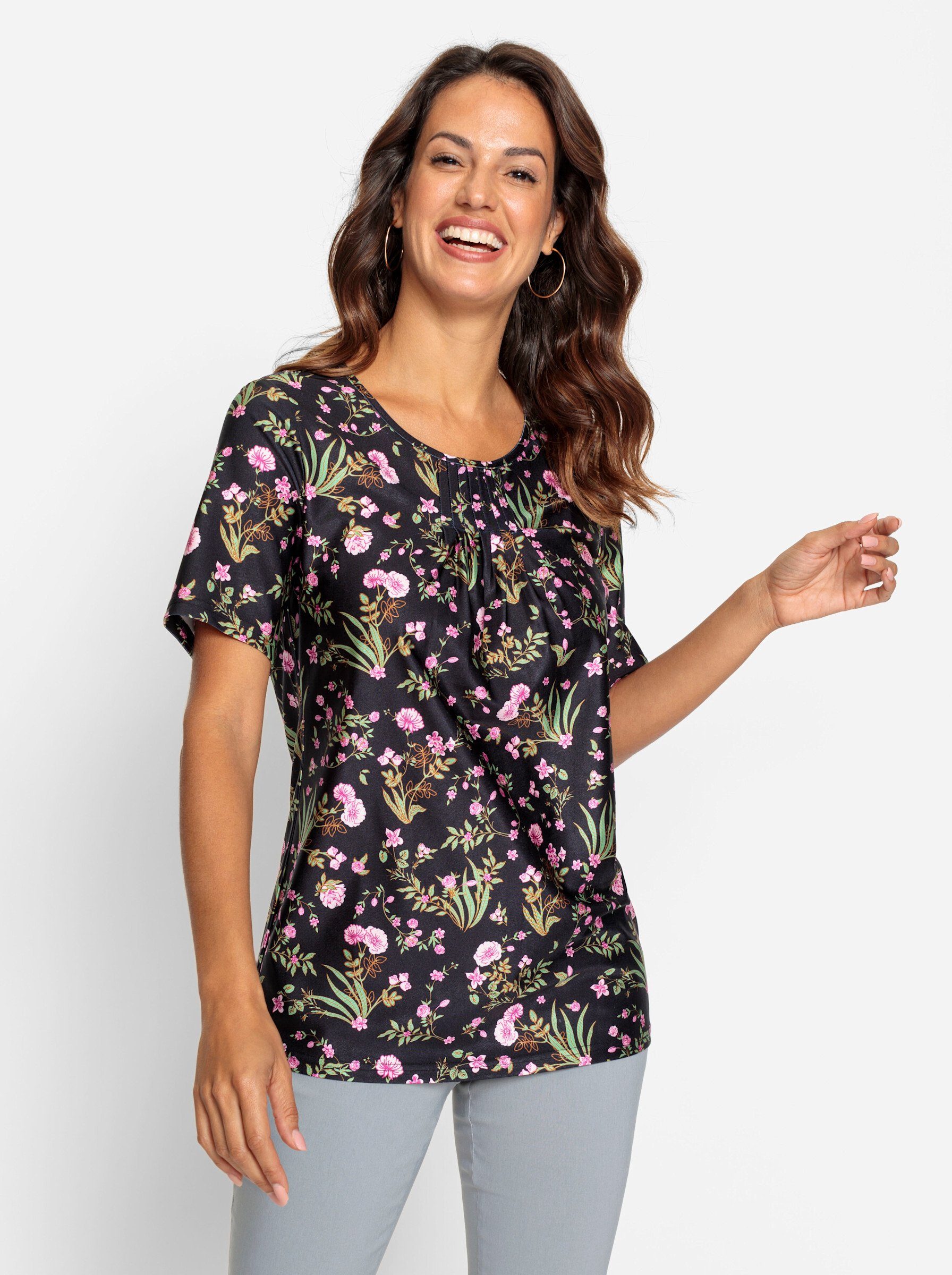 Witt T-Shirt Tunikashirt Kurzarm