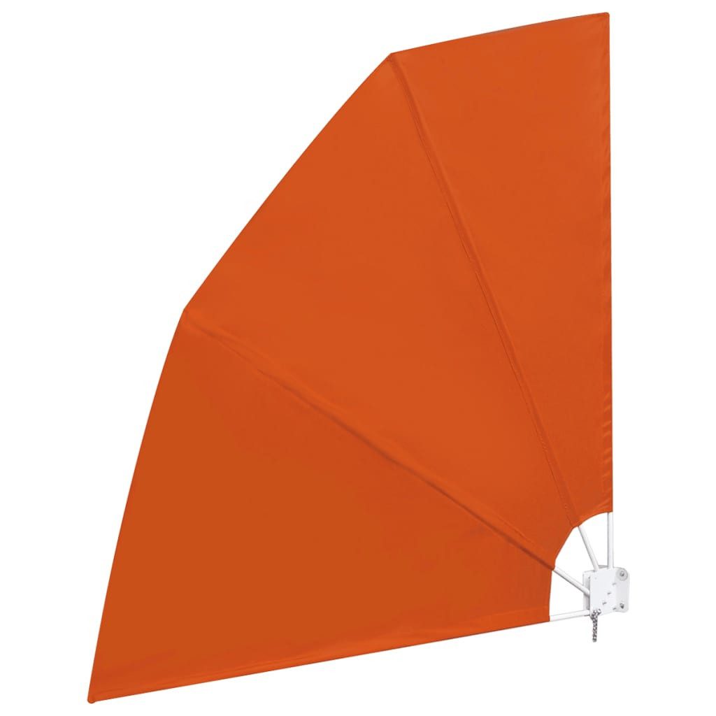 furnicato Sonnenschirm Faltbarer Balkonfächer Terracotta-Rot 210x210 günstig online kaufen
