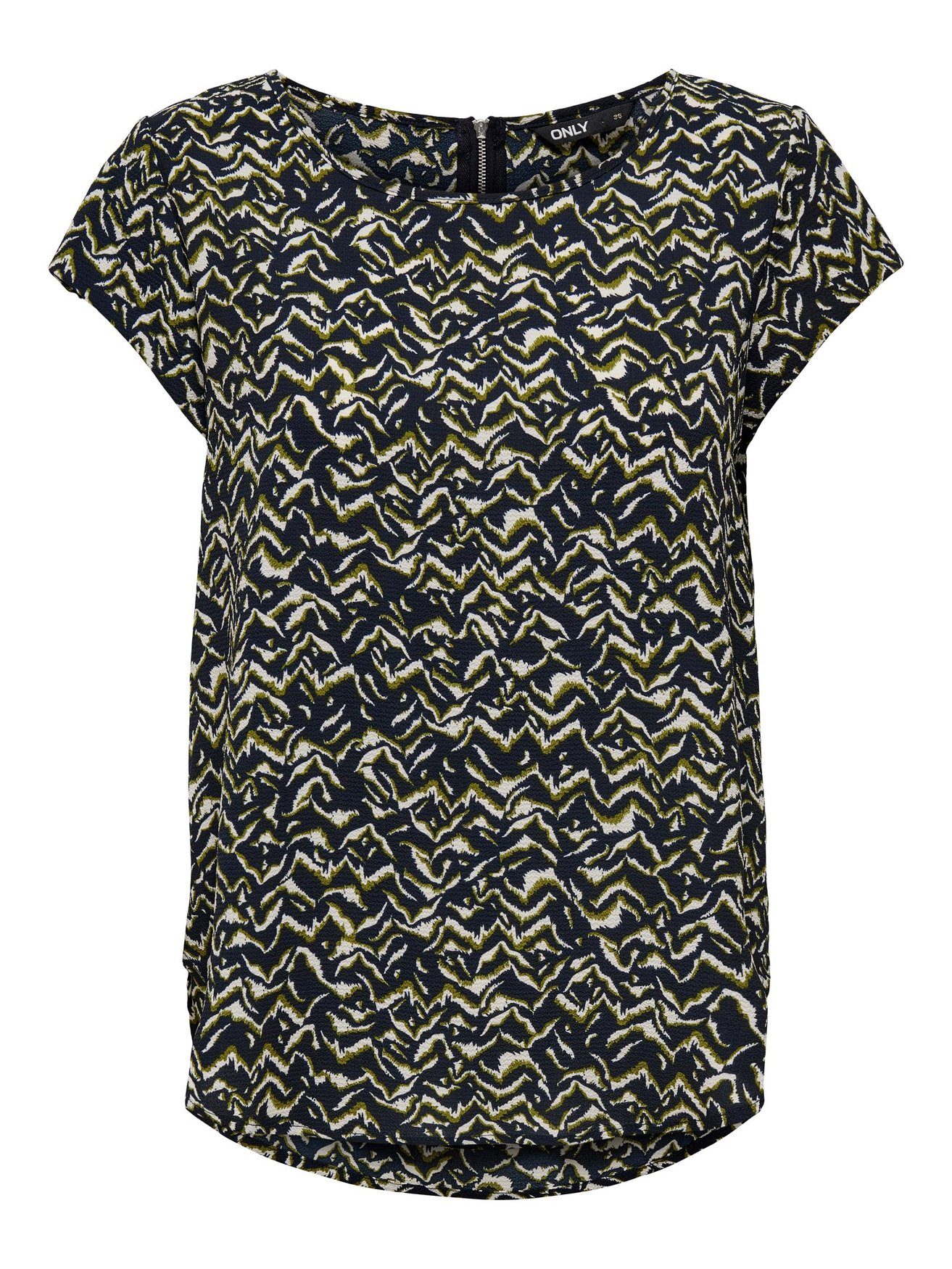 ONLY Blusenshirt (1-tlg) ONLVIC S/S AOP günstig online kaufen
