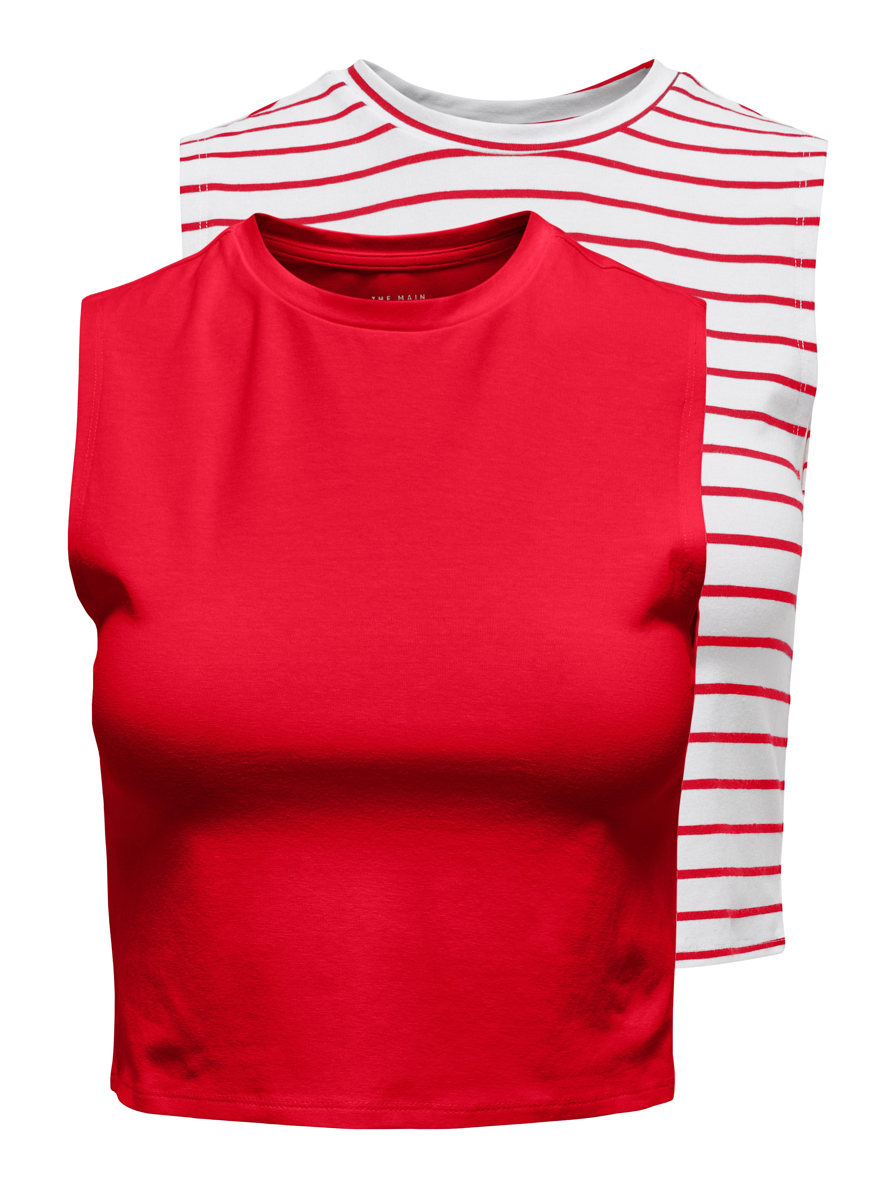 ONLY Crop-Top ONLCHOICE S/L 2-PACK TOP günstig online kaufen