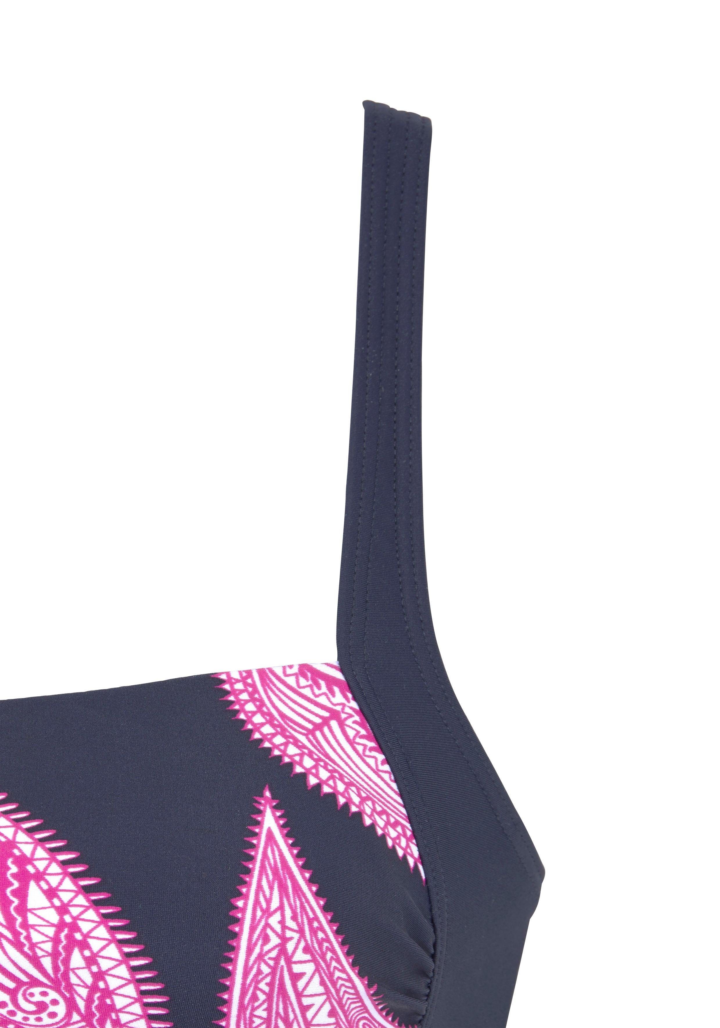 LASCANA Badeanzug im modischen Floralprint mit Shaping-Effekt