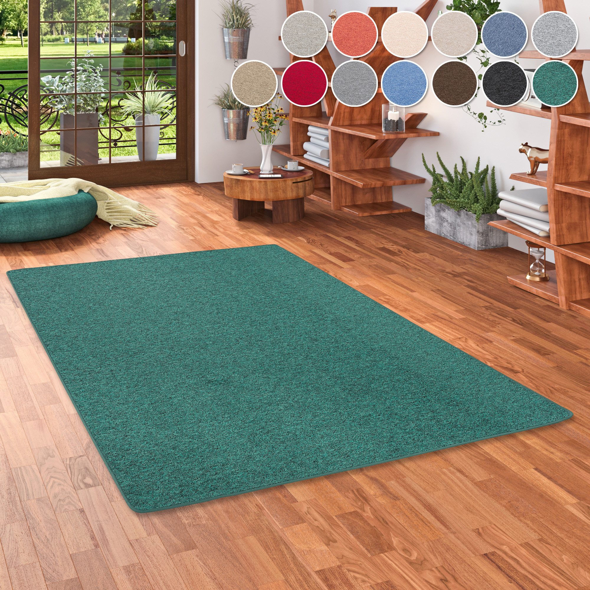 my home Teppich Fortis, Schlinge, Made günstig online kaufen