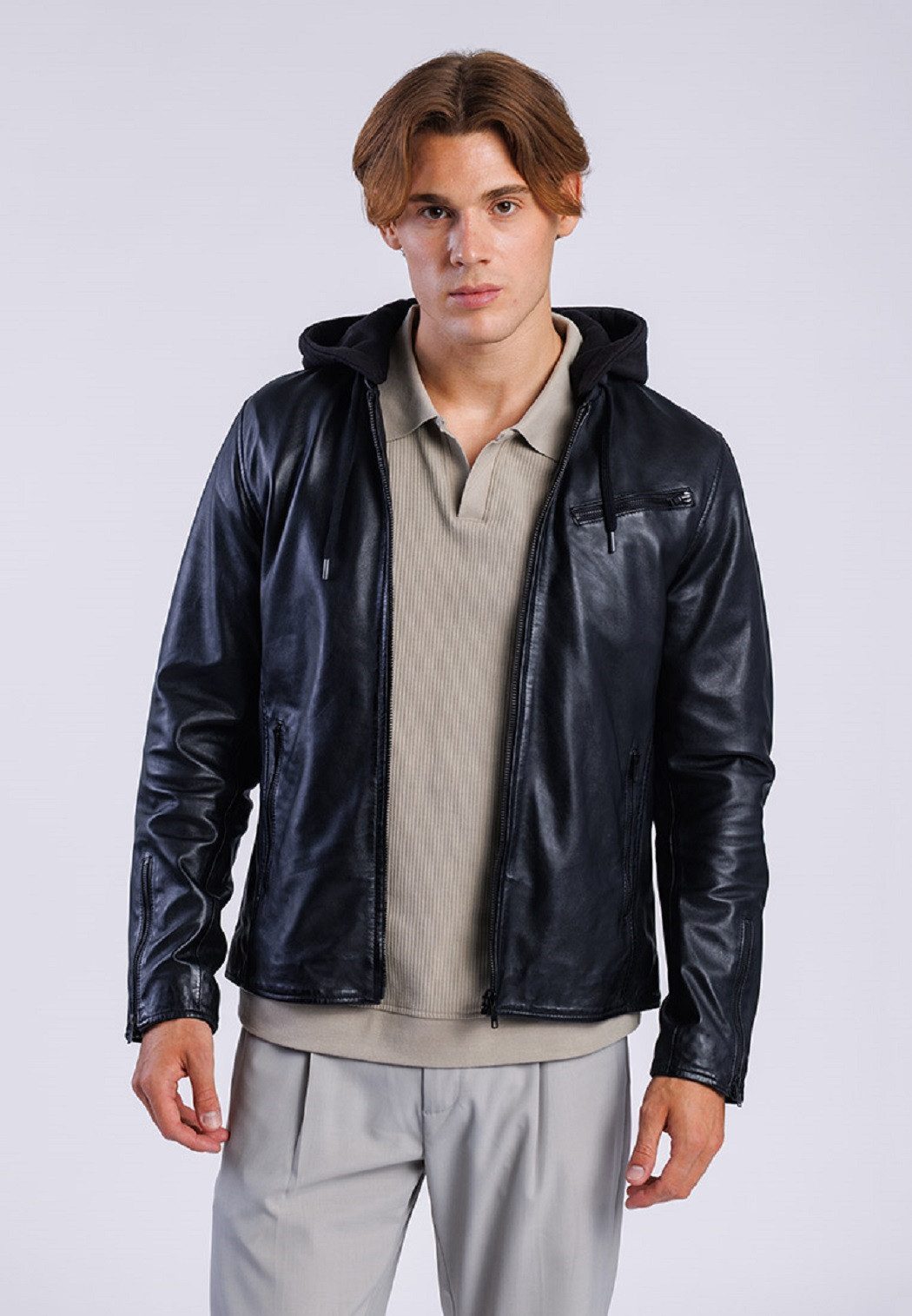 Freaky Nation Lederjacke All Year-FN SSW