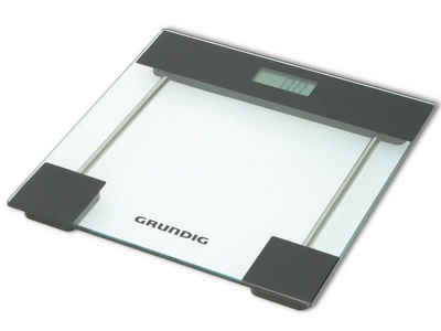 Grundig Personenwaage GRUNDIG Personenwaage digital, 180 kg, transparent