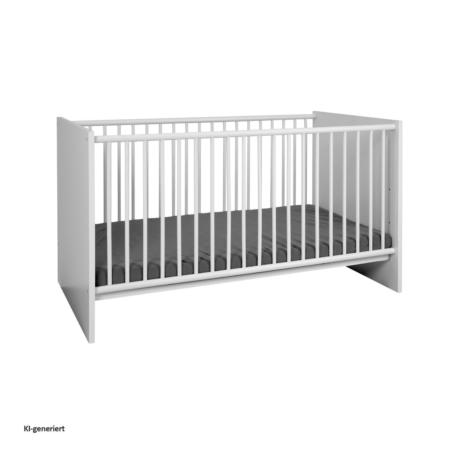 HTI-Living Babybett Babybett Lilly, 1-tlg., Gitterbett mit Lattenrost Liegefläche 60 x 120 cm