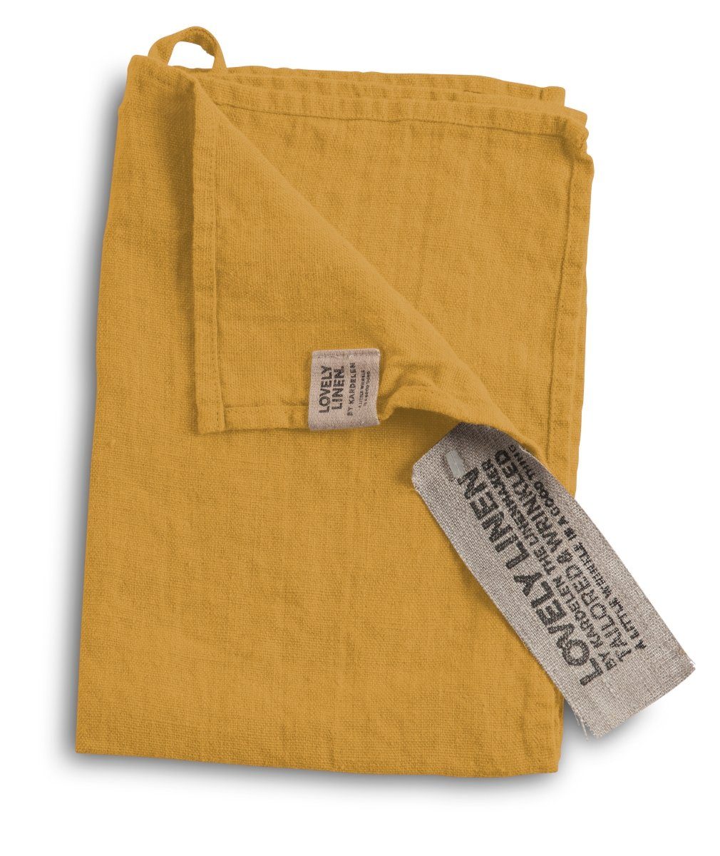 Lovely Linen Platzset Linen Lovely Platzset Leinen Honey 35x50 (1 Stück), LOVELY 35X50 HONEY L19xB13,5xH2 CM