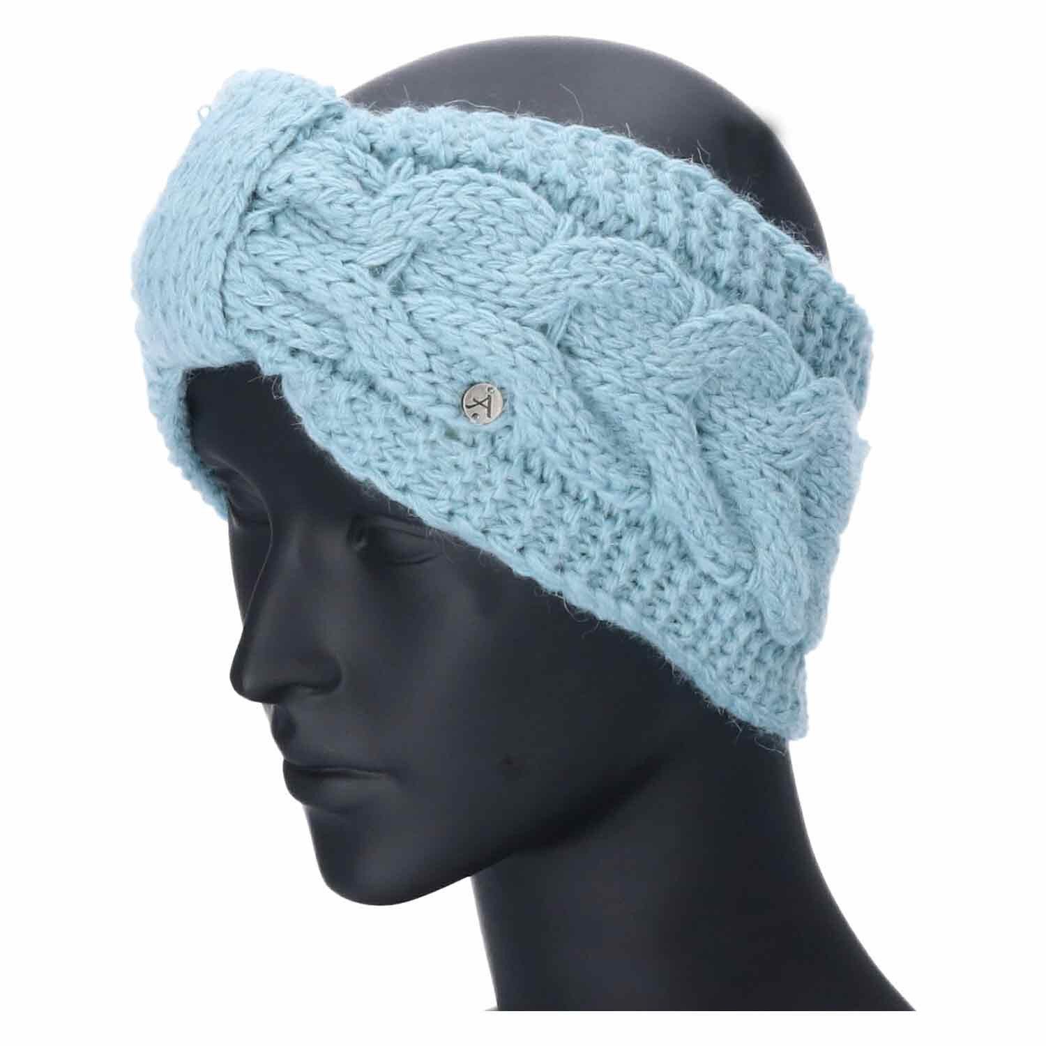 Antonio Strickmütze Antonio Stirnband blau (1-St) günstig online kaufen