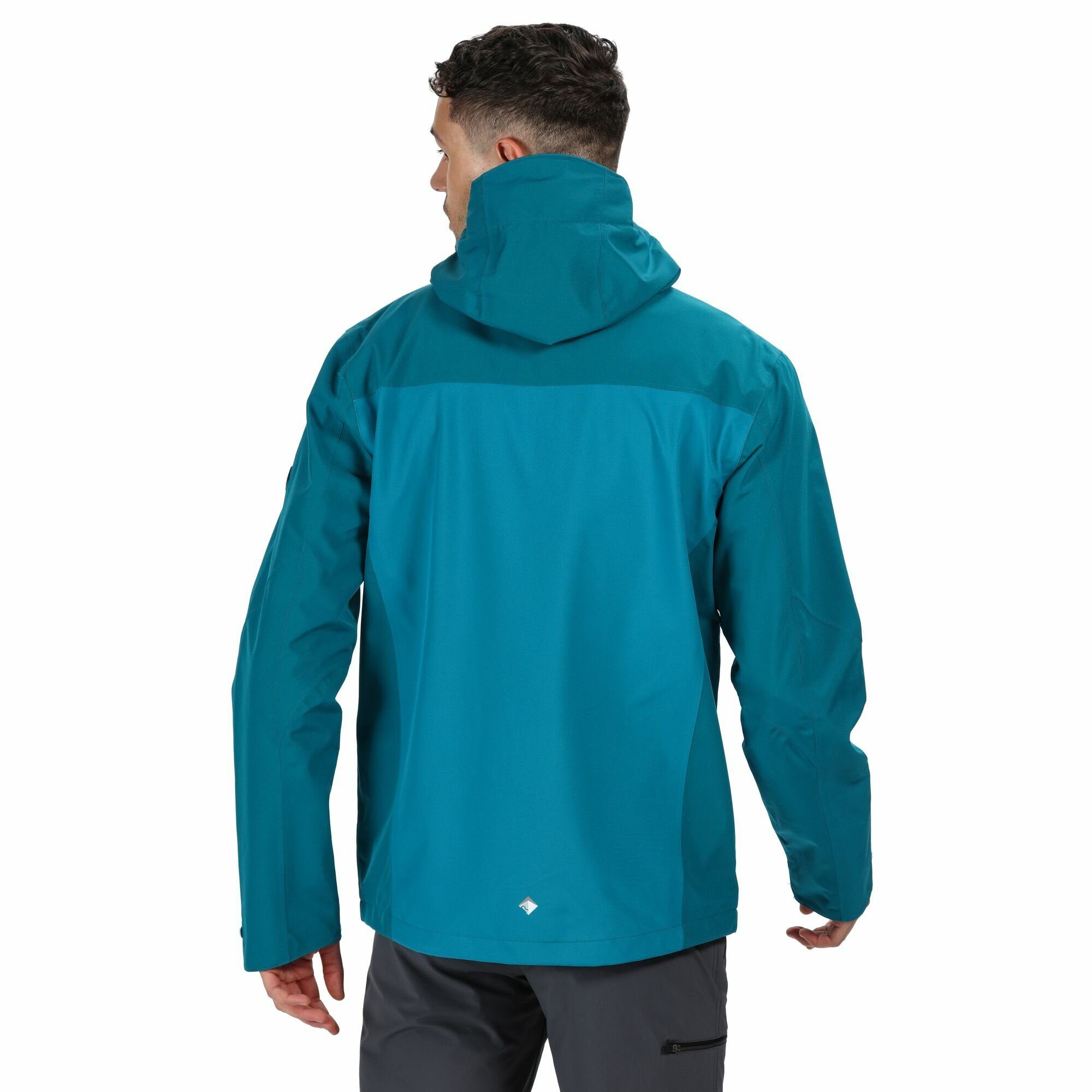 Regatta Outdoorjacke Birchdale mit OlymTe/Gulfs Herren, Kapuze für wasserdicht