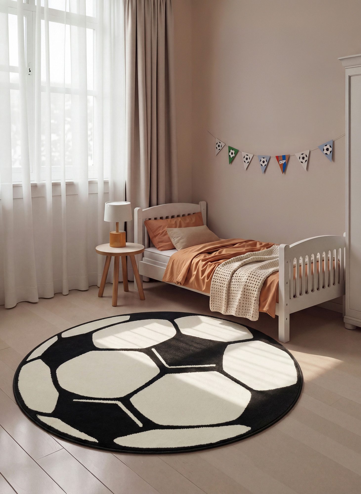 Kinderteppich Fußball