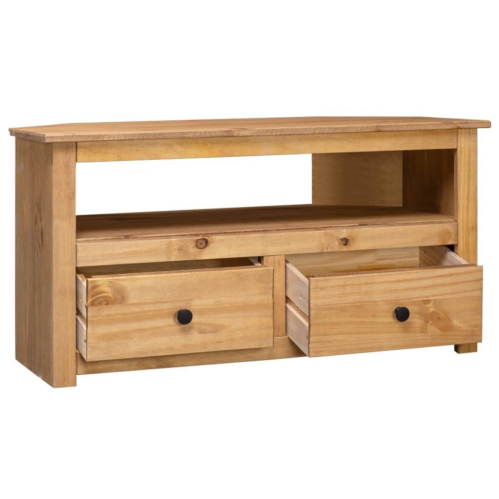 vidaXL TV-Schrank NA TV-Eckschrank 93x49x49 cm Massivholz Panama-Kiefer
