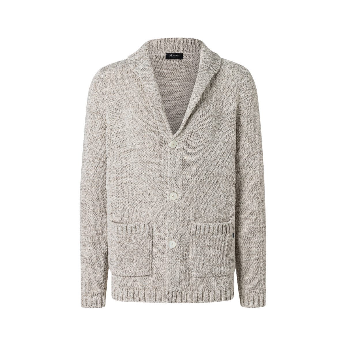 MAERZ Muenchen Sweatblazer 500300 Herren Strick-Sakko, Feinstrick-Blazer, Wollblazer, Strickjacke