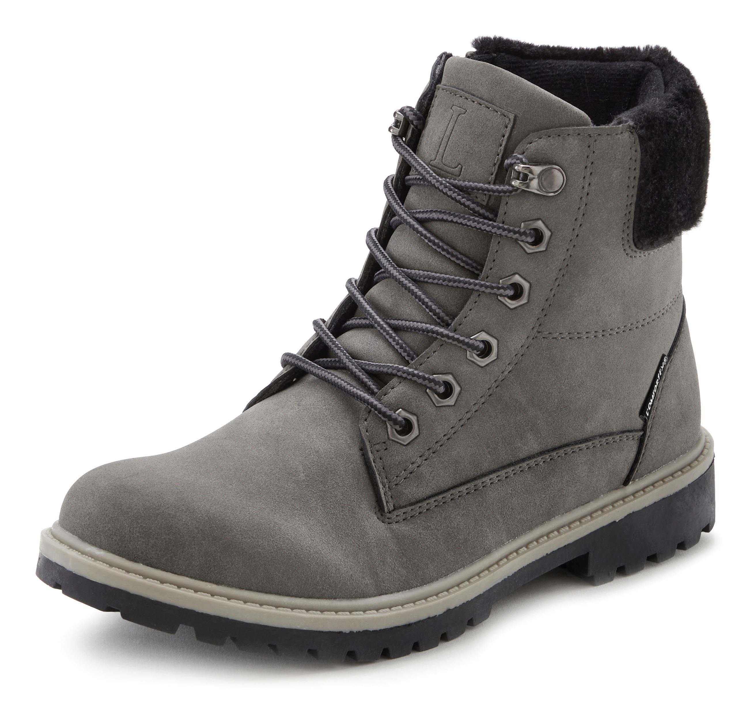 LASCANA Stiefelette wind- & wasserabweisend,Winterboots, Outdoorstiefel, günstig online kaufen