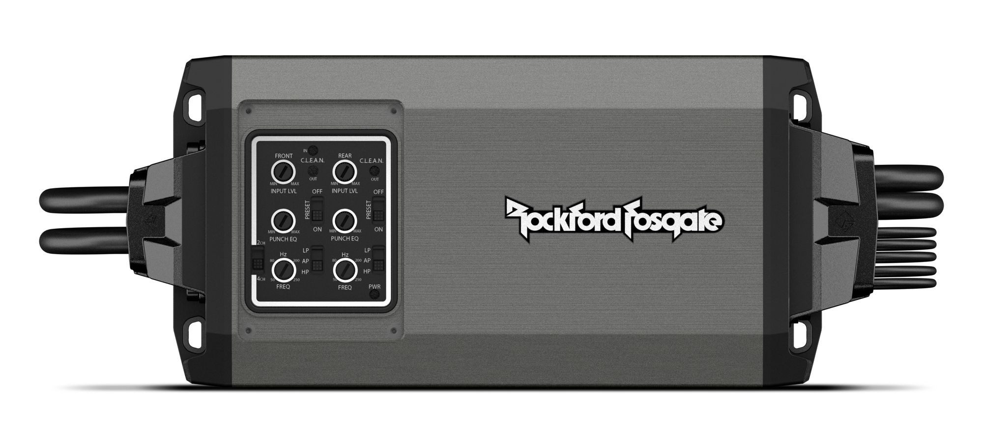 Rockford Fosgate M5-800X4 4-Kanal Power Verstärker 400 Watt RMS IPX6 Endverstärker (Anzahl Kanäle: 4)