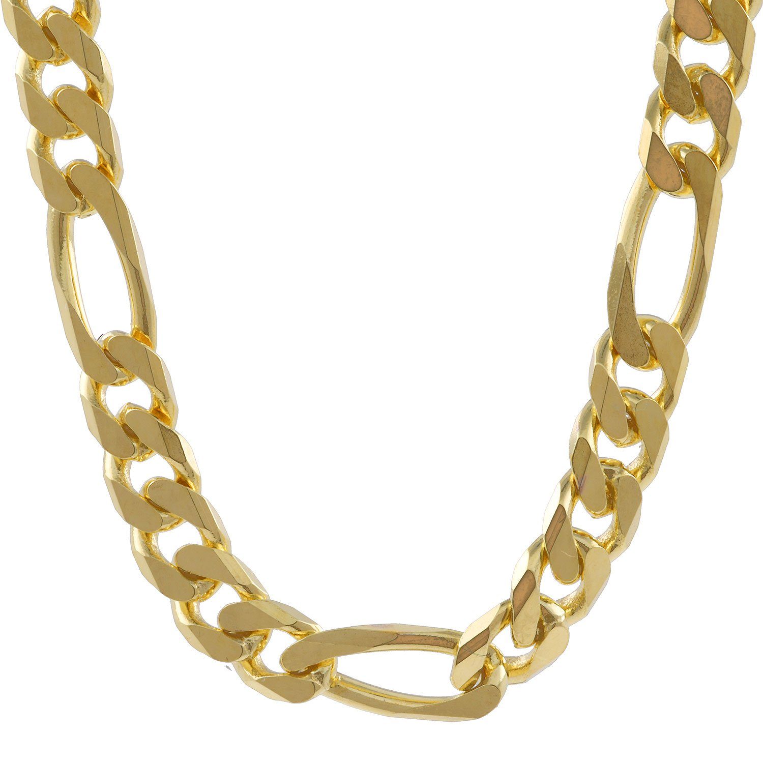 Goldarmband Goldkette Figarokette Länge 21cm - Breite 5,3mm - 333-8 Karat Gold