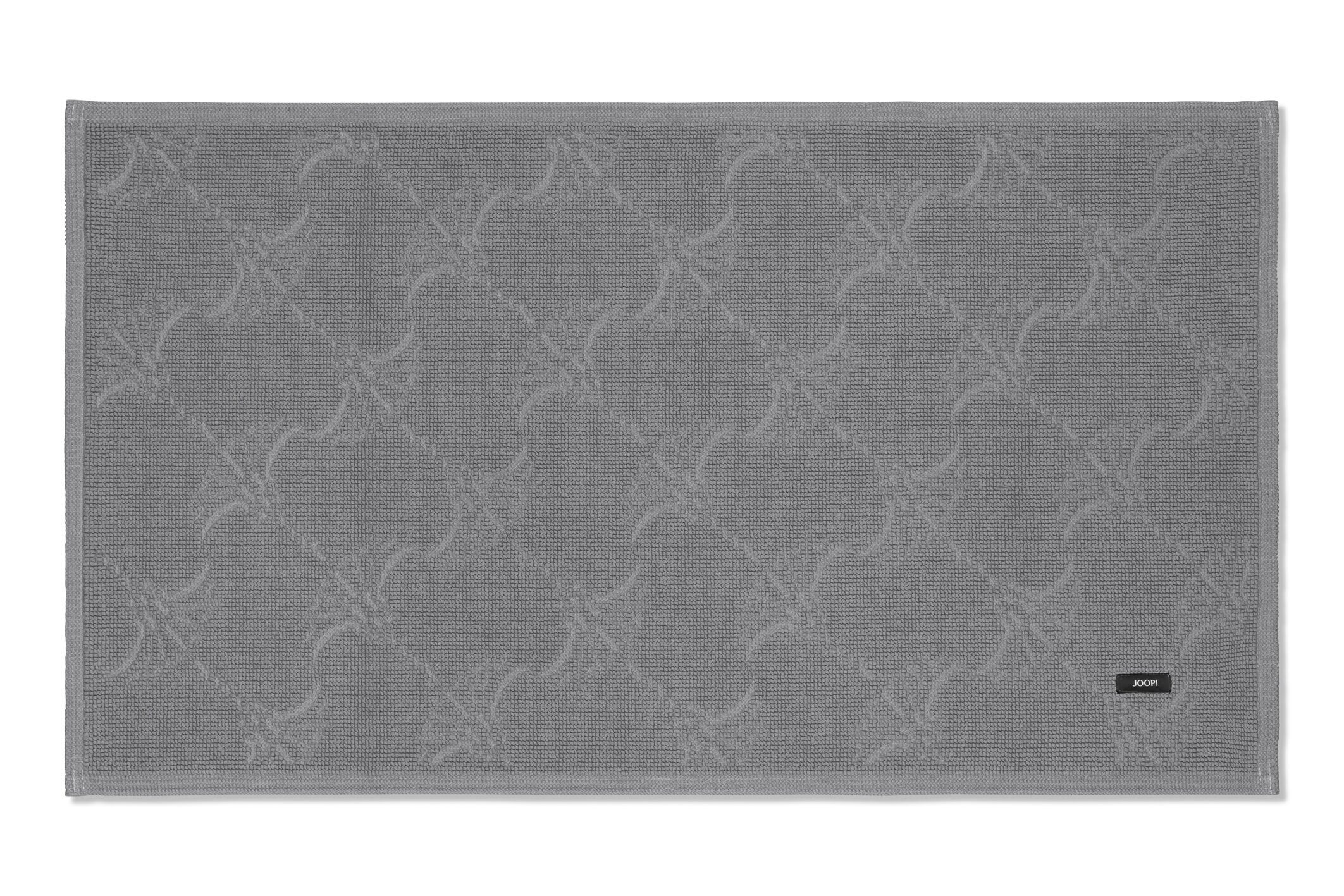 JOOP! Badematte JOOP! LIVING - NEW CORNFLOWER, Höhe 20 mm, Textil, Rechteckig