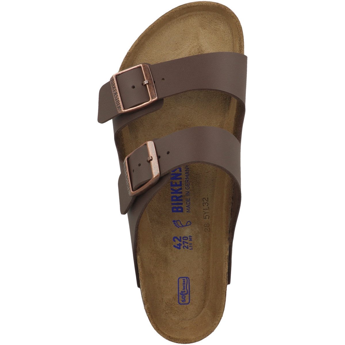 Birkenstock Arizona SFB Birko-Flor Weichbettung normal Pantolette Sandaletten, Sommerschuhe, Badeschuhe, Riemchen, Schlappen