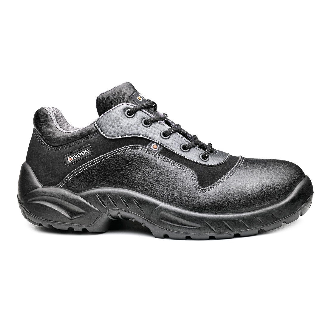 Base Footwear Sicherheitsschuhe S3 wasserdicht, schwarz durchtrittsicher, - Zehenschutz SRC B0166 Stahlkappe - Sicherheitsschuh Etoile