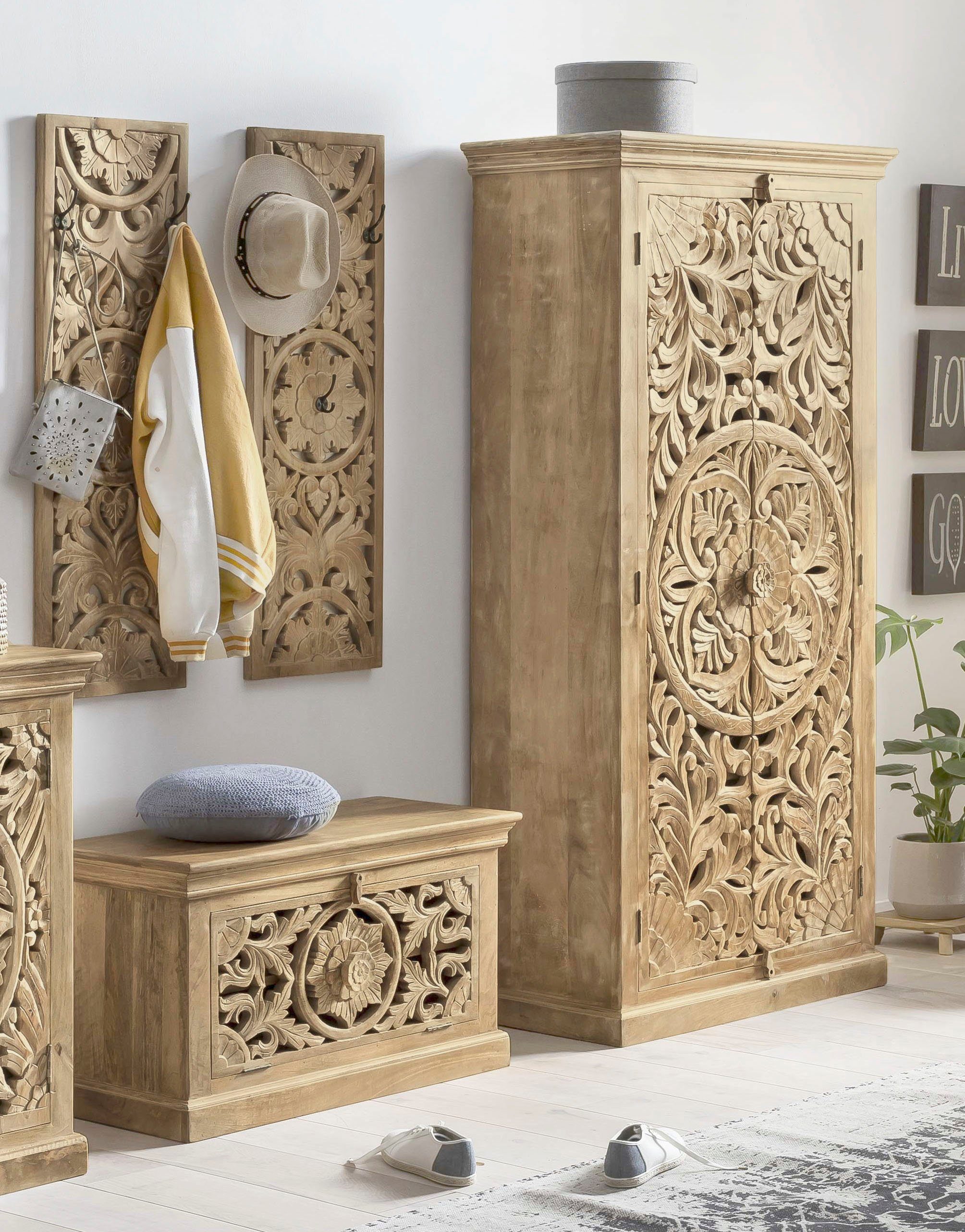 SIT Garderoben-Set Lakadee, (4-St), aus Mango Holz