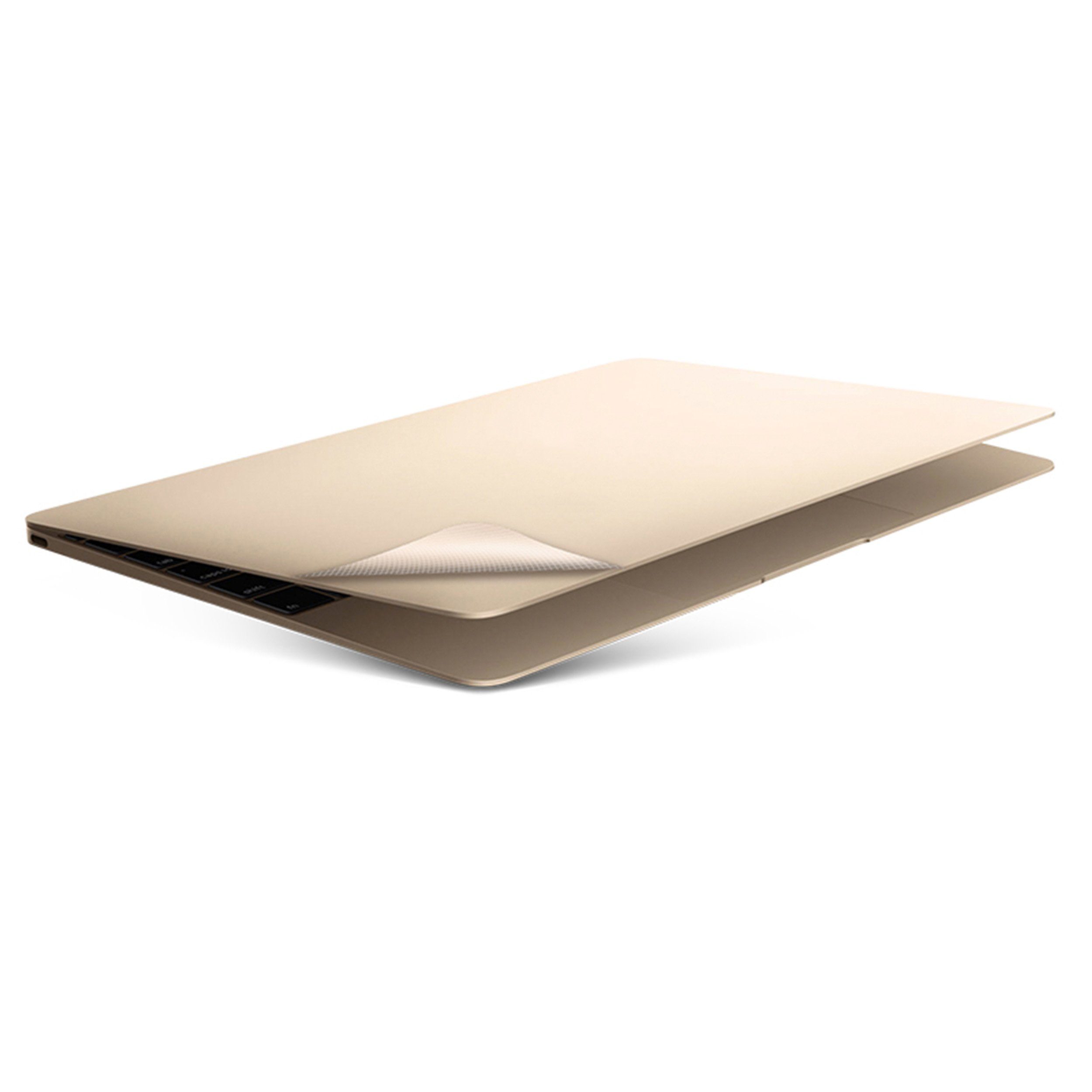 KMP Creative Lifesytle Product Schutzfolie Schutzfolie für 13" MacBook Air, Gold, (1-St), Schmutz- und wasserabweisende Oberfläche. Nur 0,2mm dick