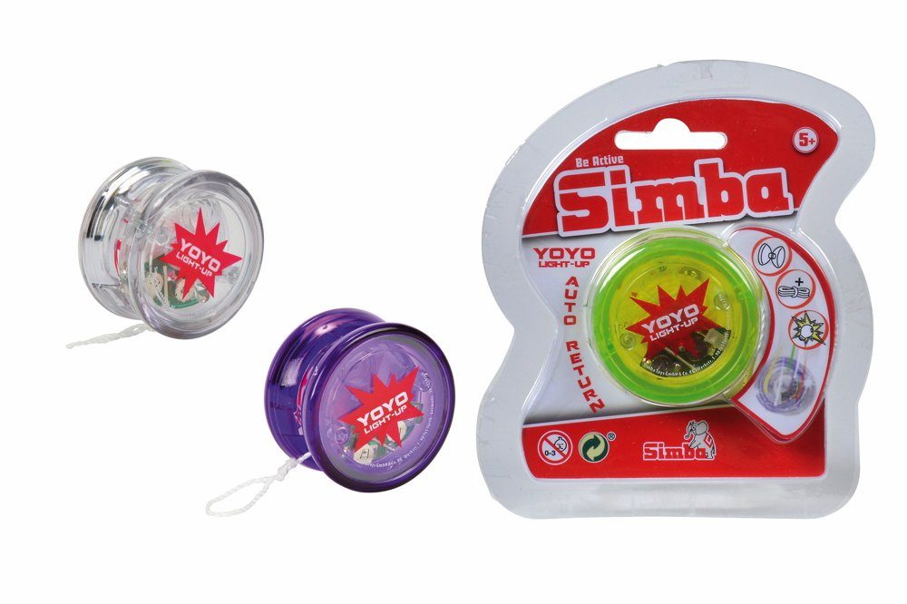 SIMBA Springseil Outdoor Spielzeug Seilspiel Yoyo Light-up Auswahl 107230569 zufällige