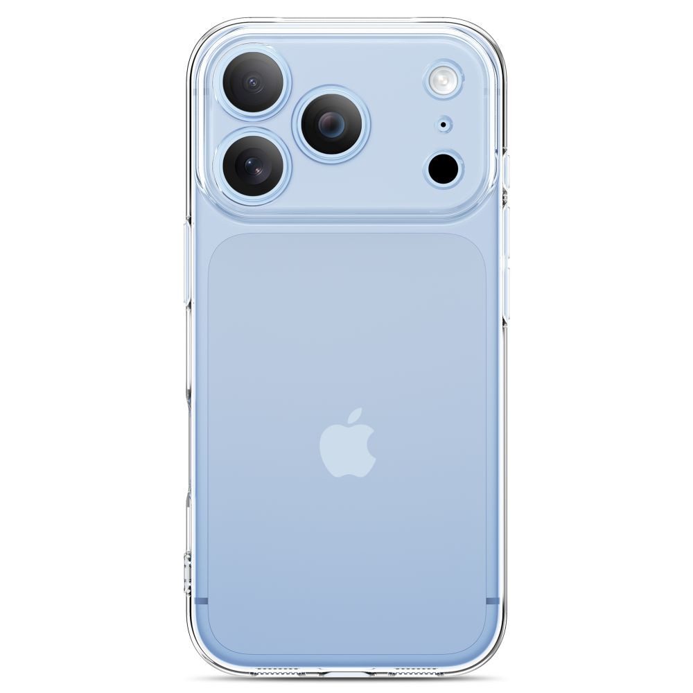 TECH PROTECT Smartphone-Hülle FlexAir kompatibel mit iPhone 18 Pro Max, 17 Pro Max Transparent 6.9 Zoll, Ultradünnes Design mit erhöhten Schutzrändern