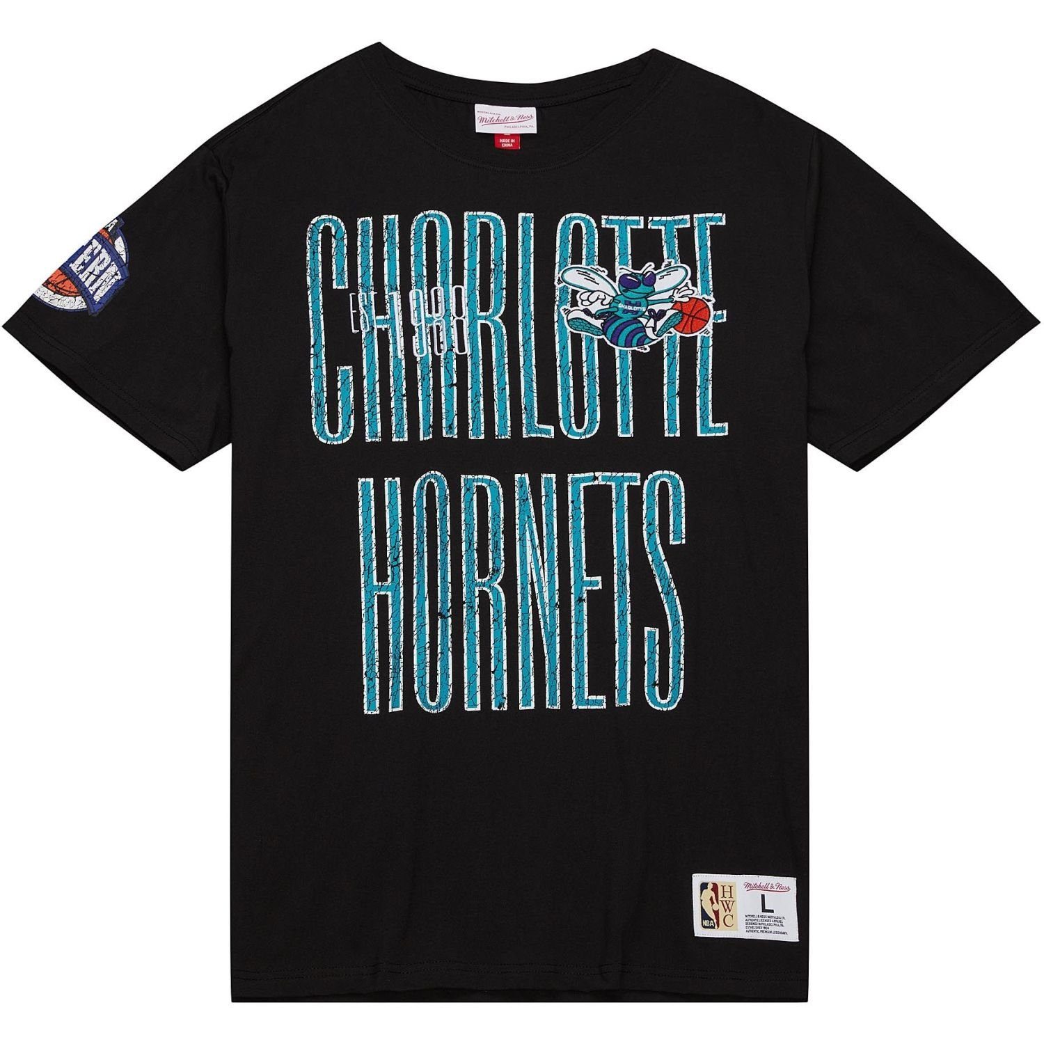 Mitchell & Ness Print-Shirt TEAM ORIGINS Charlotte Hornets