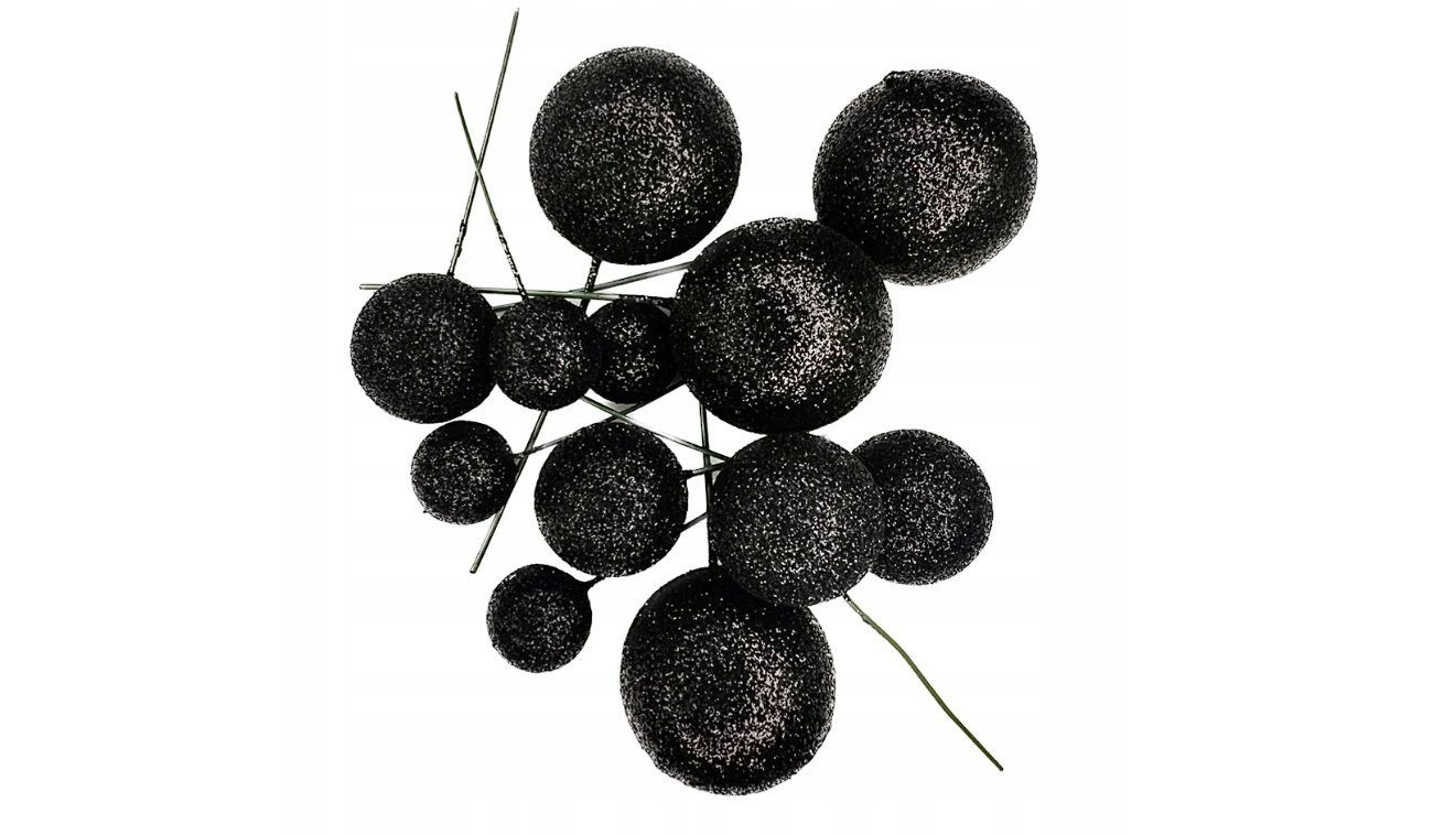 Festivalartikel Топпер для торта Tortendekoration Kugeln am Stiel Gold Topper Ball goldenen Kugeln