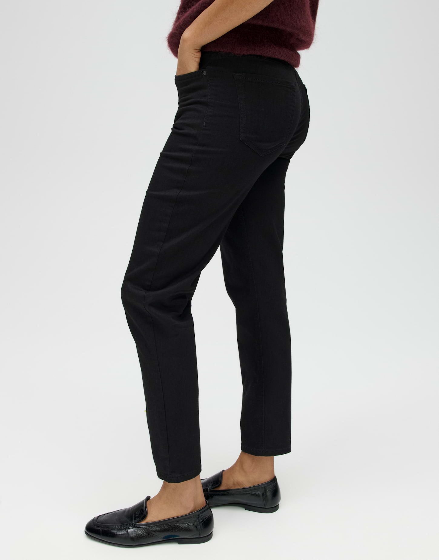 OPUS 5-Pocket-Jeans ELMA CLEVER Straight fit, Mid Rise, Cropped – Bild 5 von 5
