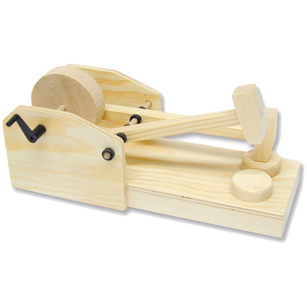 matches21 HOME & HOBBY Holzbaukasten Hammerwerk Bausatz Kinder ab 11 Jahren